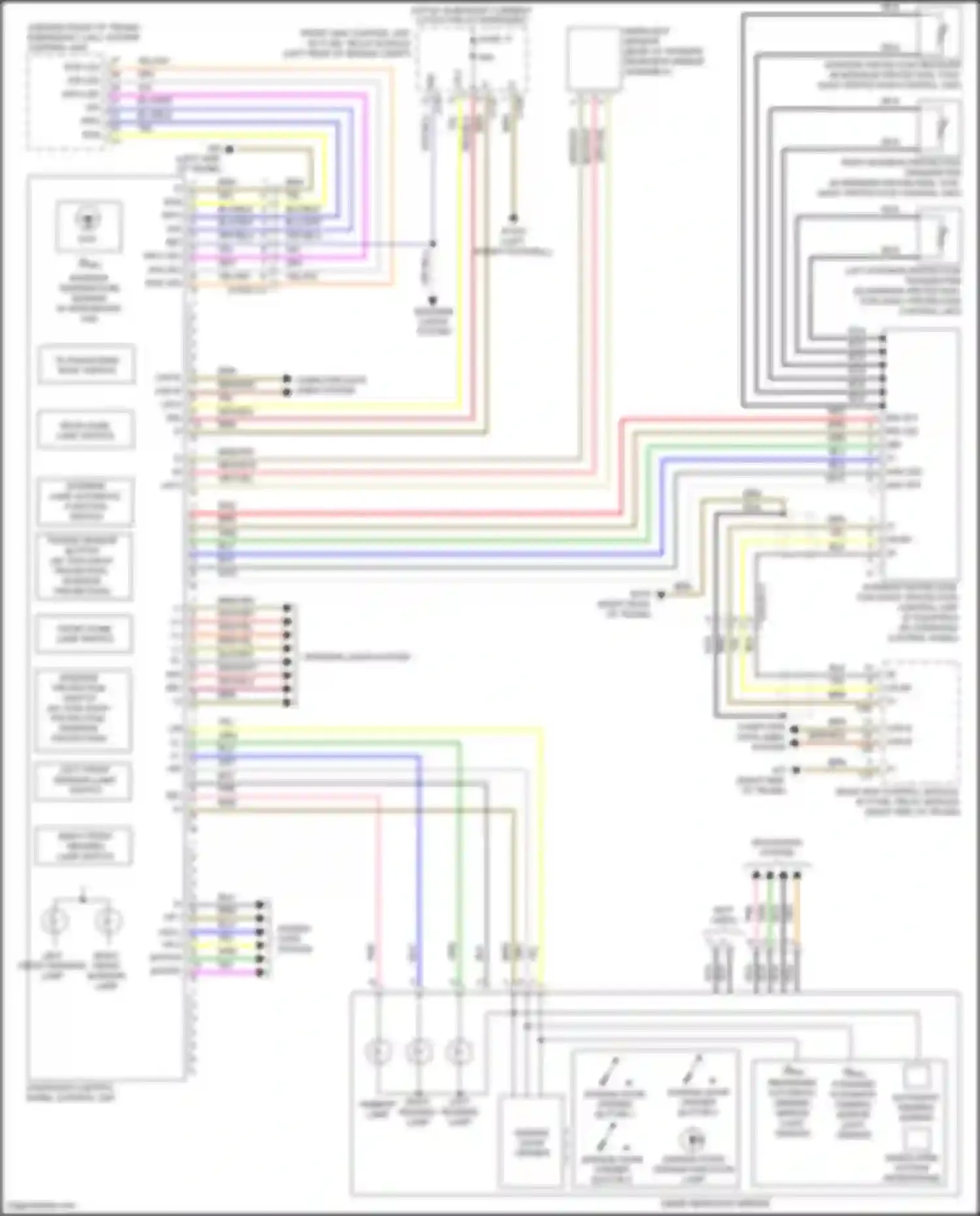 Wiring diagram fuse 17 for Mercedes-Benz CLS-class AMG C218/X218 (2010-2014) (3 of 7)