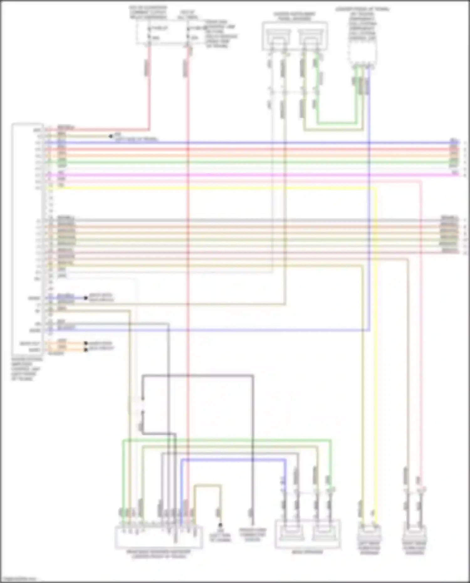 Wiring diagram wht for Mercedes-Benz CLS-class AMG C218/X218 (2010-2014) (8 of 46)
