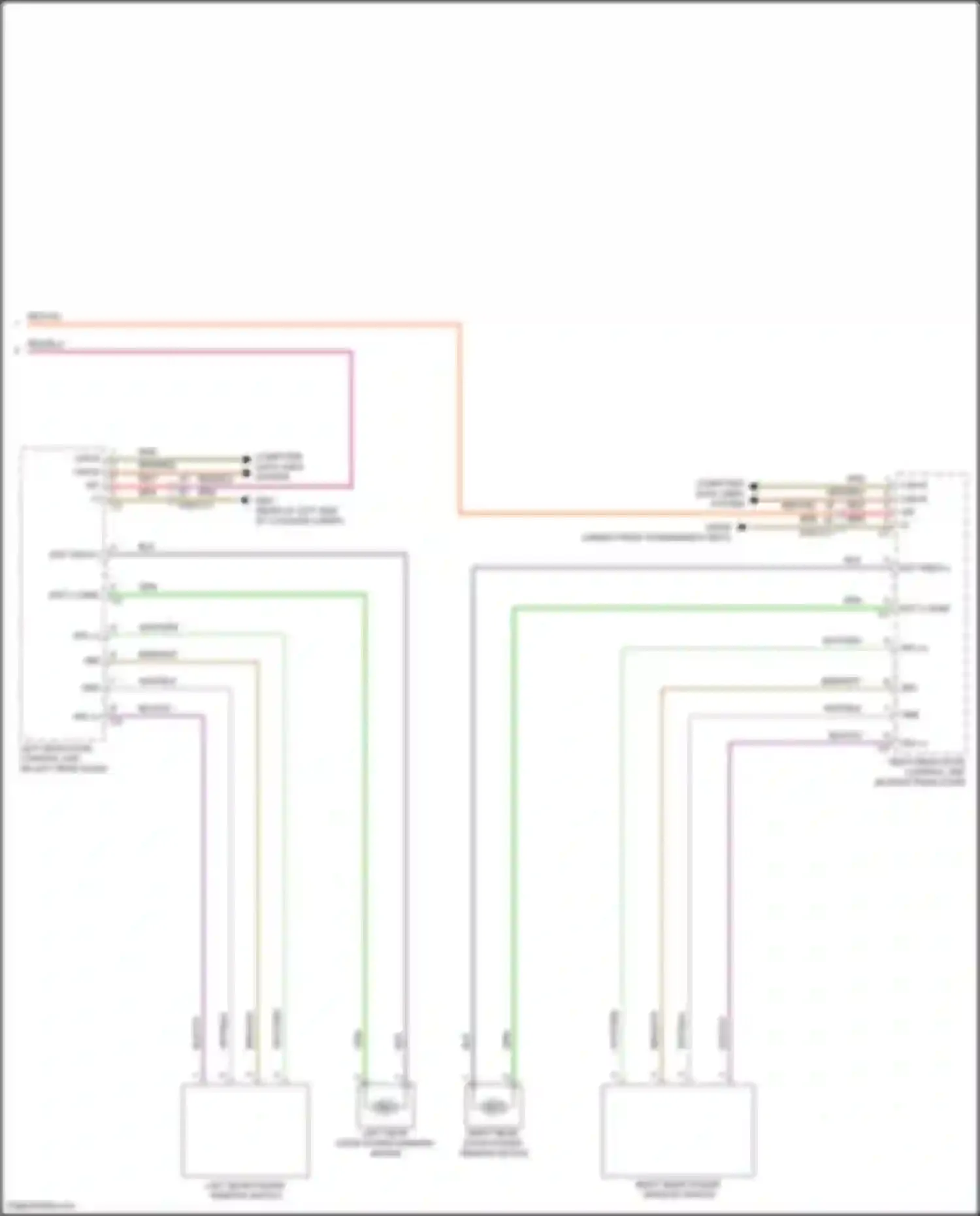 Wiring diagram blk for Mercedes-Benz CLS-class AMG C257 facelift (2021-2024) (28 of 87)
