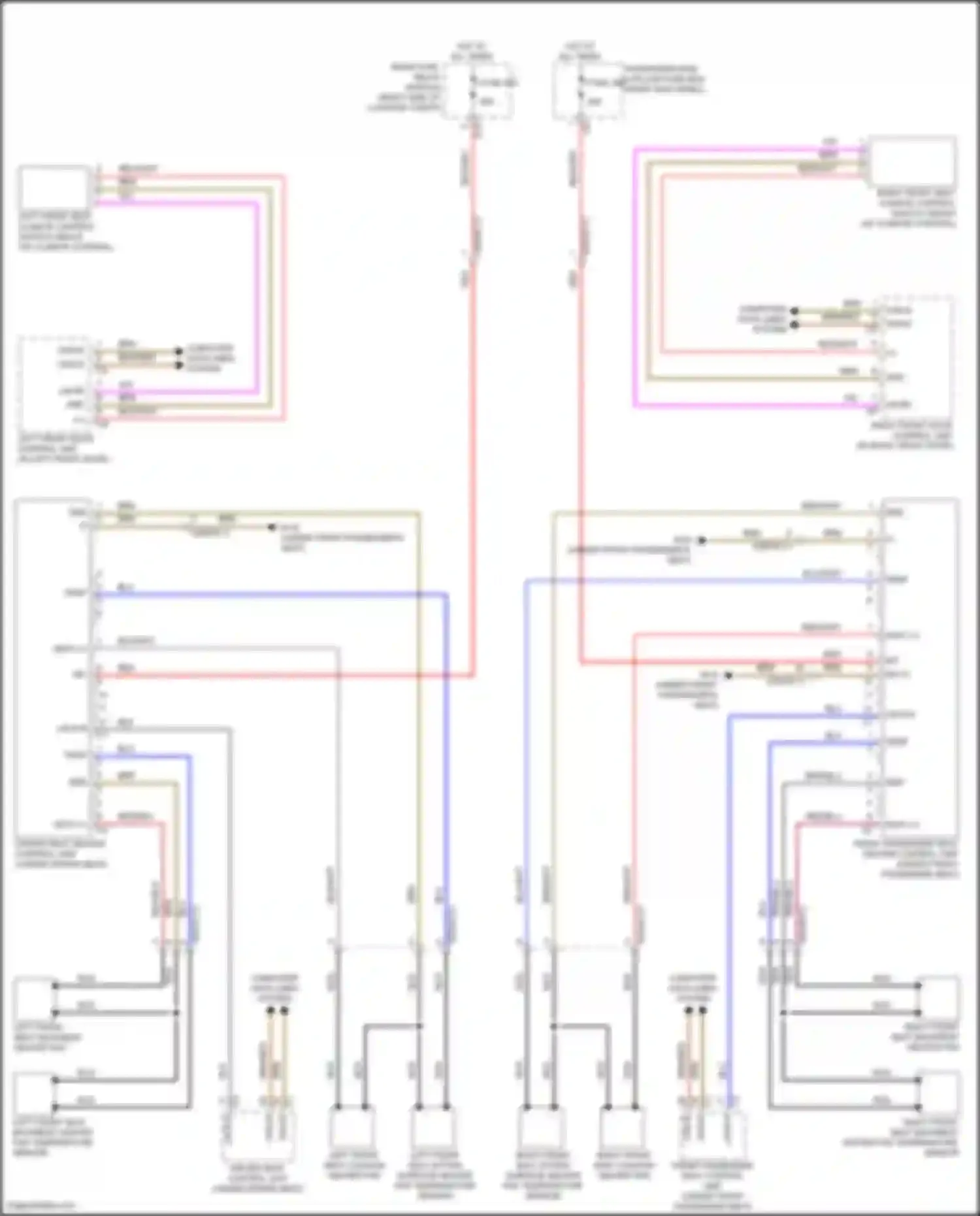 Wiring diagram blk/wht for Mercedes-Benz CLS-class AMG C257 facelift (2021-2024) (13 of 31)