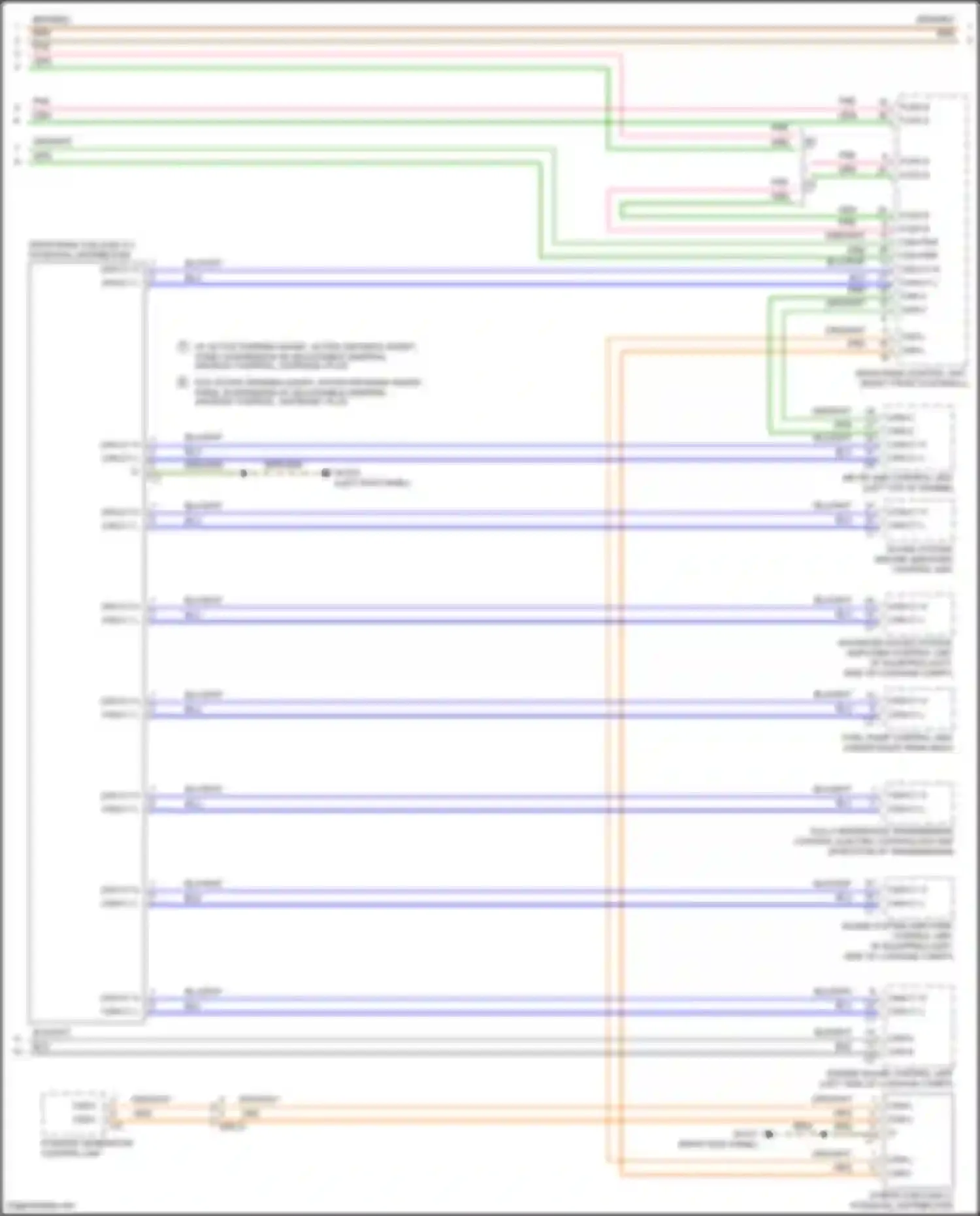 Wiring diagram can a l for Mercedes-Benz CLS-class AMG C257 facelift (2021-2024) (7 of 14)