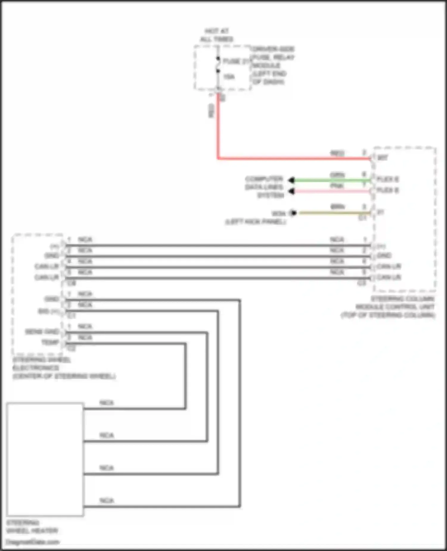 Wiring diagram can lr l for Mercedes-Benz CLS-class AMG C257 facelift (2021-2024) (2 of 4)