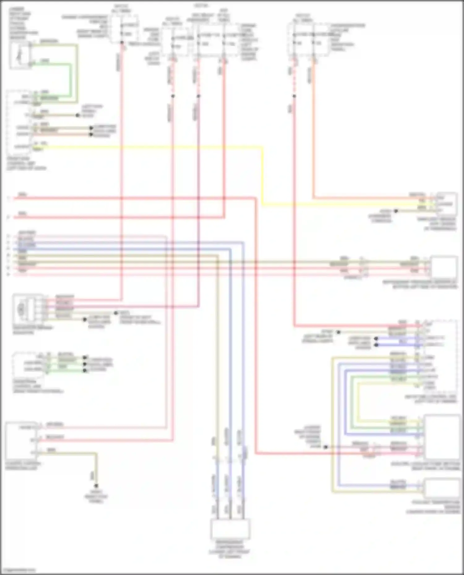 Wiring diagram can per h for Mercedes-Benz CLS-class AMG C257 facelift (2021-2024) (1 of 12)