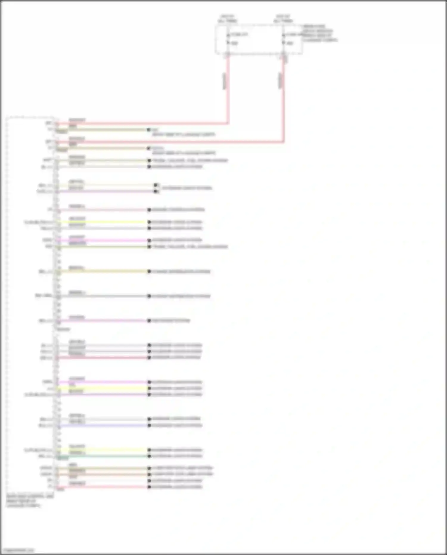 Wiring diagram defogger system for Mercedes-Benz CLS-class AMG C257 facelift (2021-2024) (1 of 1)