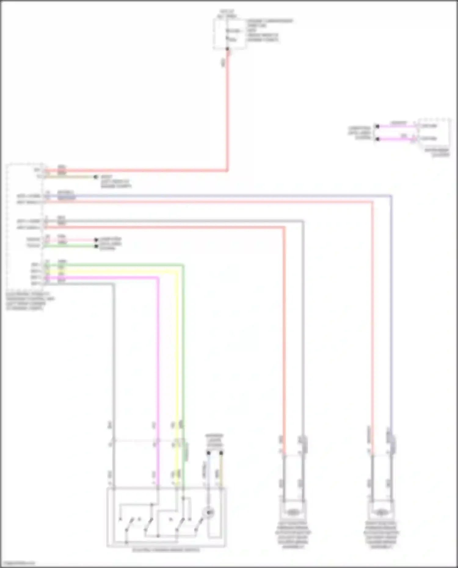 Wiring diagram electronic stability program control unit for Mercedes-Benz CLS-class AMG C257 facelift (2021-2024) (12 of 13)