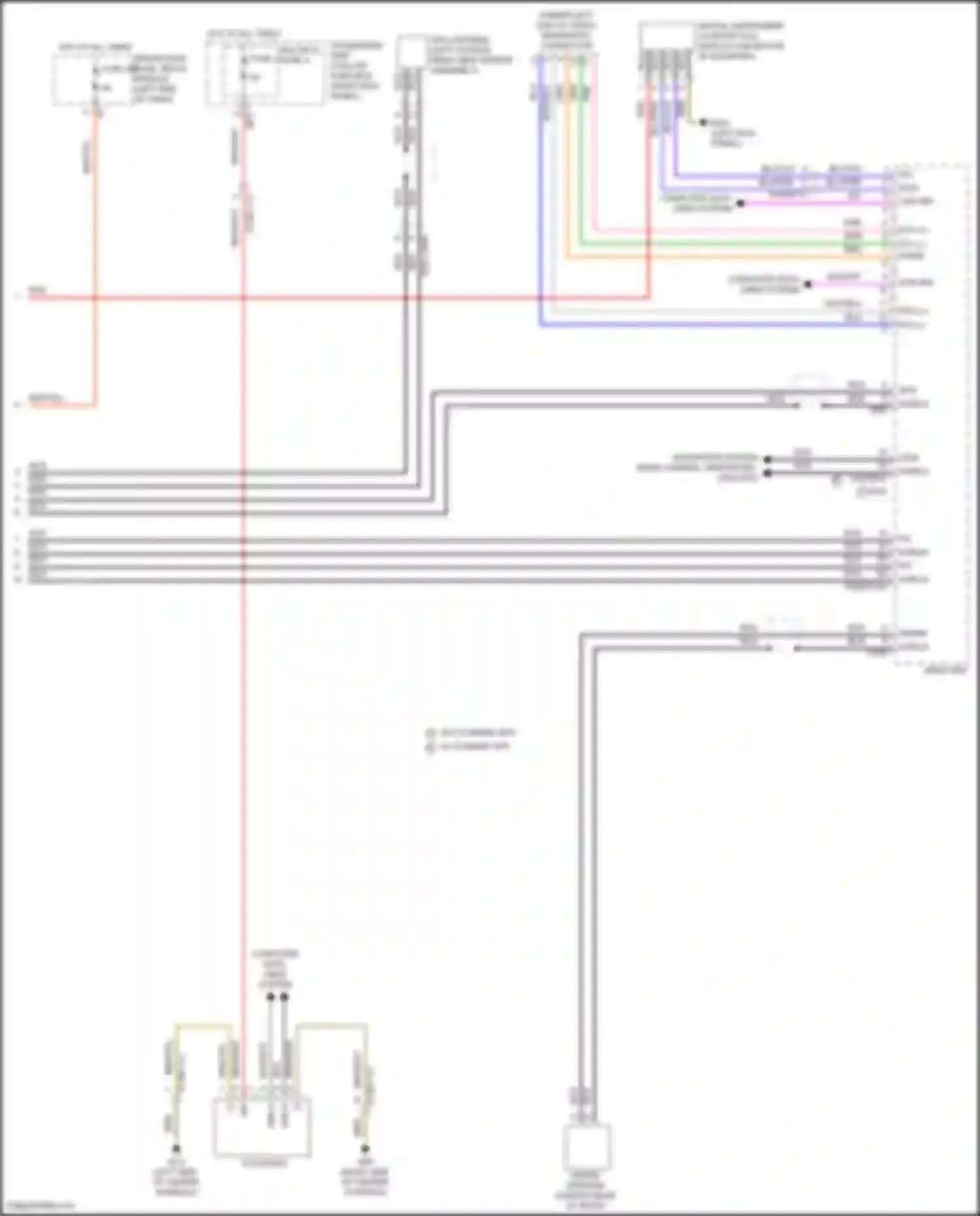 Wiring diagram fuse 3 for Mercedes-Benz CLS-class AMG C257 facelift (2021-2024) (3 of 8)