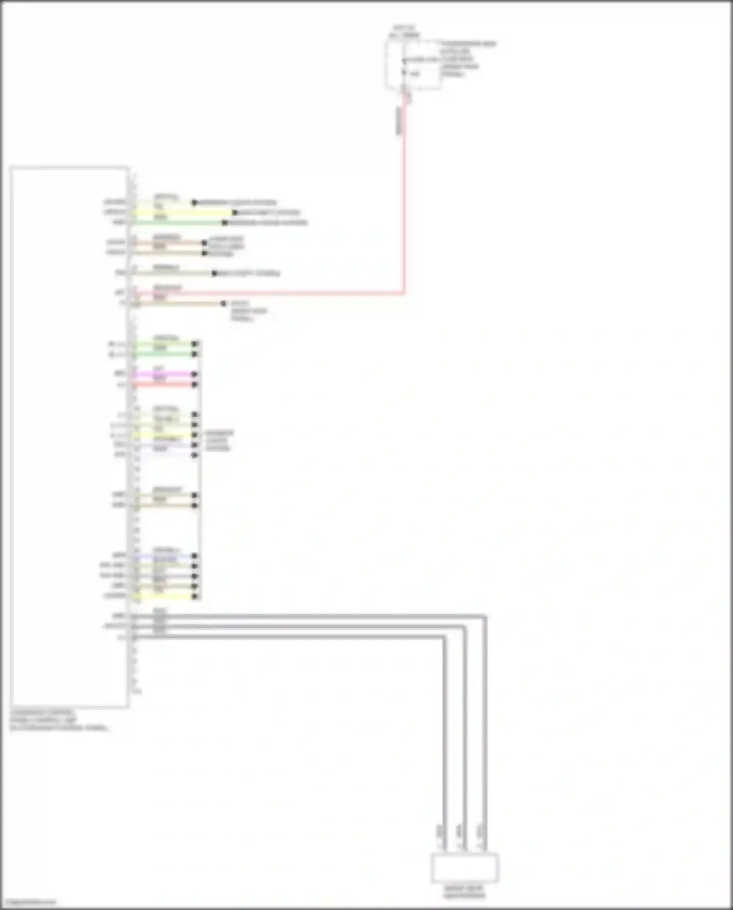Wiring diagram grn for Mercedes-Benz CLS-class AMG C257 facelift (2021-2024) (25 of 92)