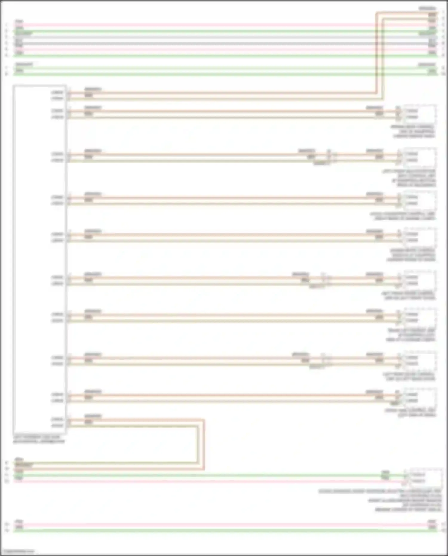 Wiring diagram grn for Mercedes-Benz CLS-class AMG C257 facelift (2021-2024) (65 of 92)