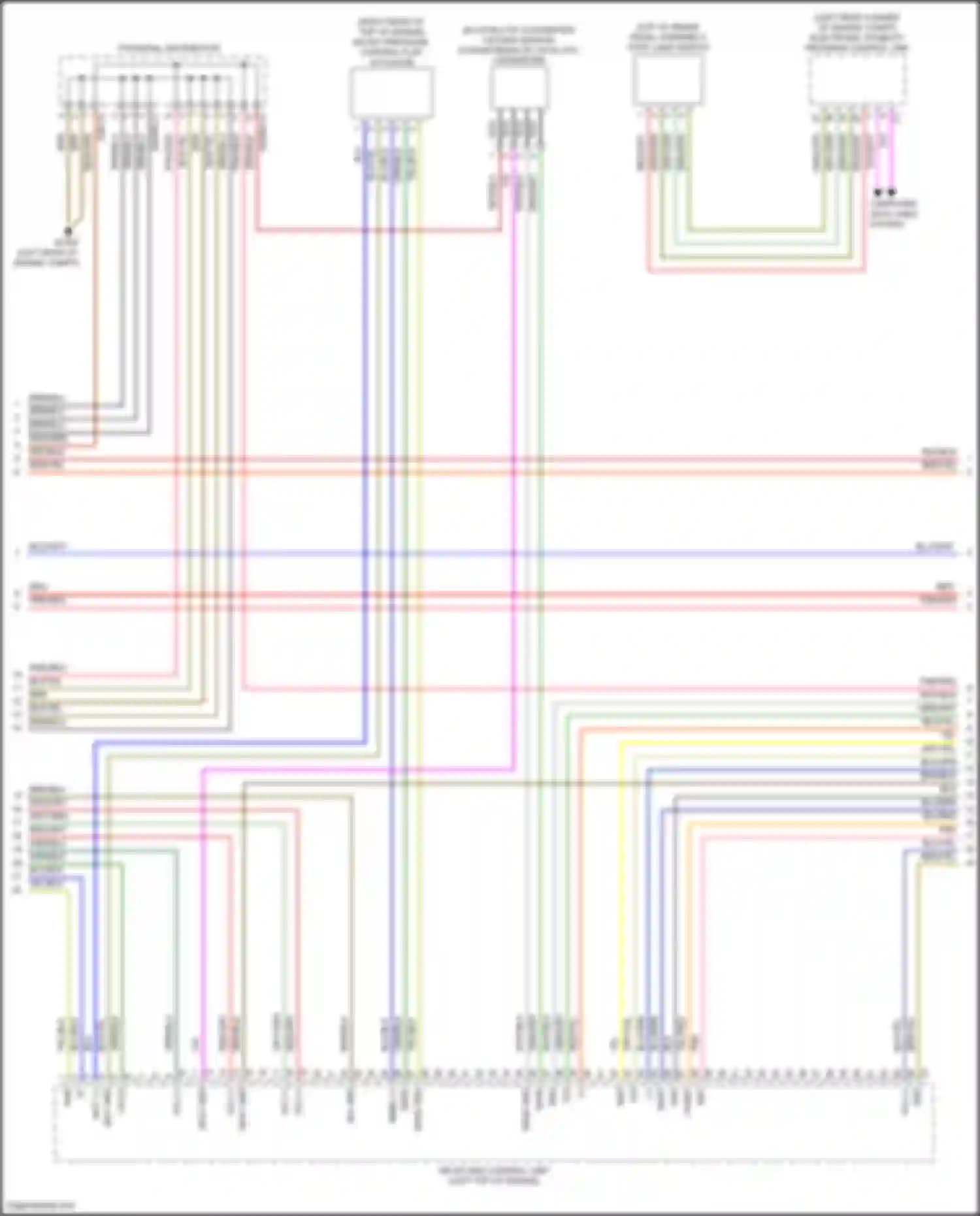 Wiring diagram grn/blk for Mercedes-Benz CLS-class AMG C257 facelift (2021-2024) (15 of 18)