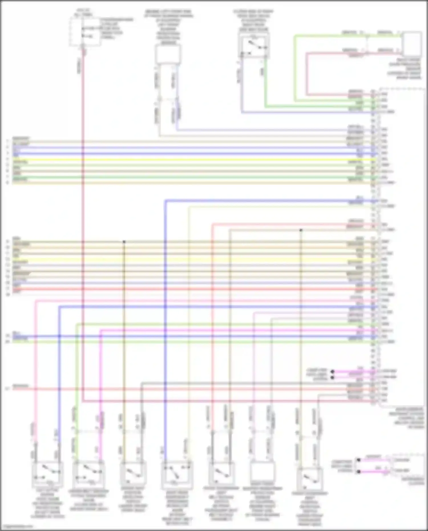 Wiring diagram grn/yel for Mercedes-Benz CLS-class AMG C257 facelift (2021-2024) (10 of 18)