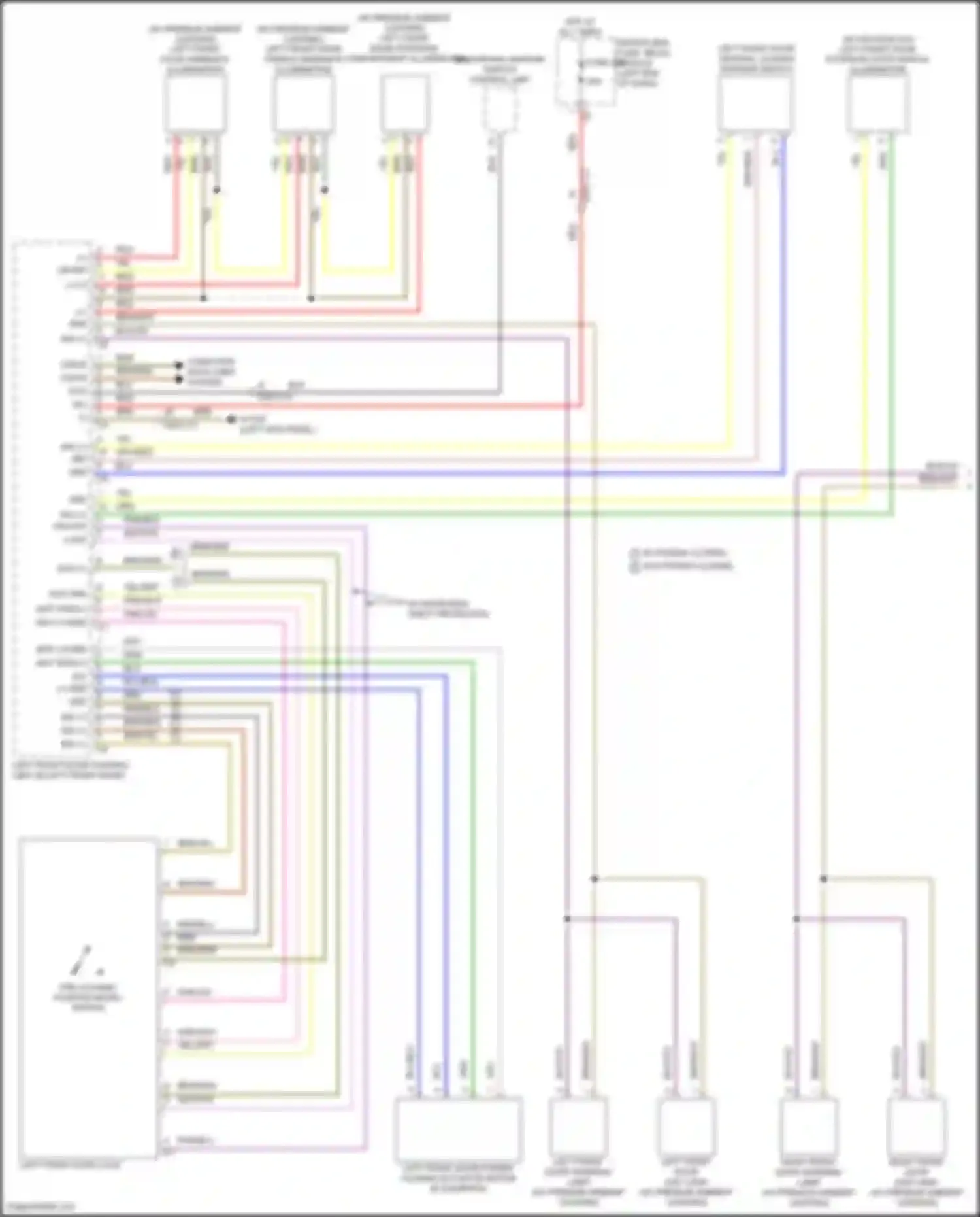Wiring diagram hot at all times for Mercedes-Benz CLS-class AMG C257 facelift (2021-2024) (81 of 90)