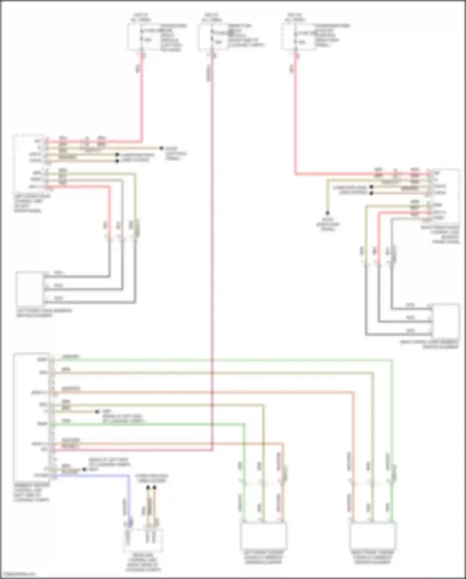 Wiring diagram hot at all times for Mercedes-Benz CLS-class AMG C257 facelift (2021-2024) (53 of 90)