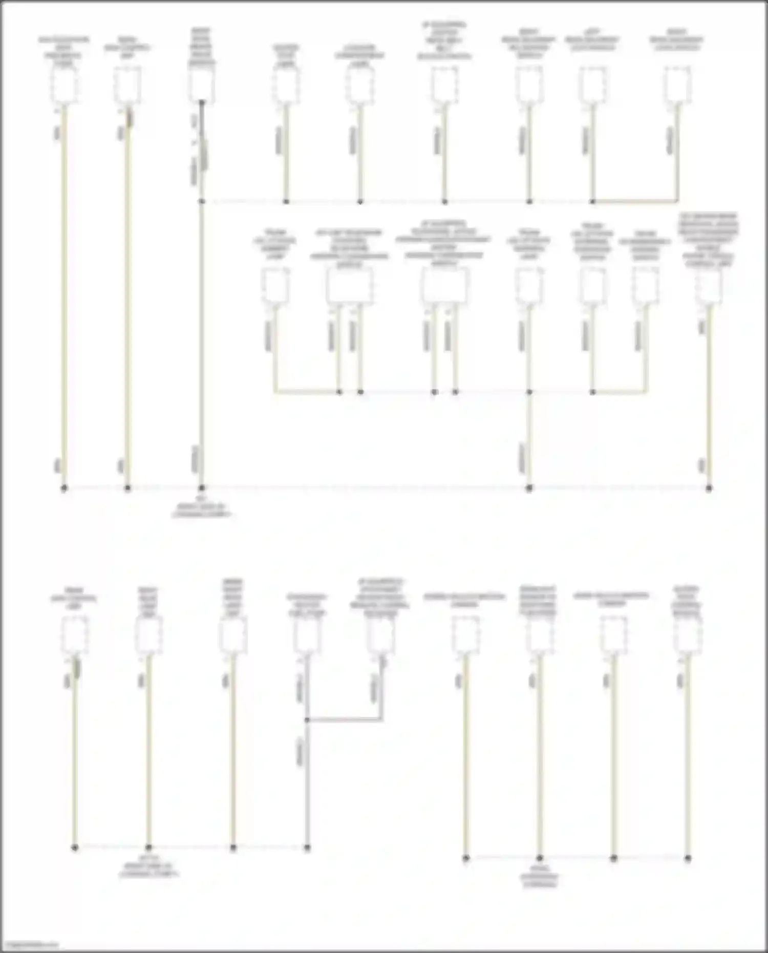 Wiring diagram mono multi-function camera for Mercedes-Benz CLS-class AMG C257 facelift (2021-2024) (1 of 3)