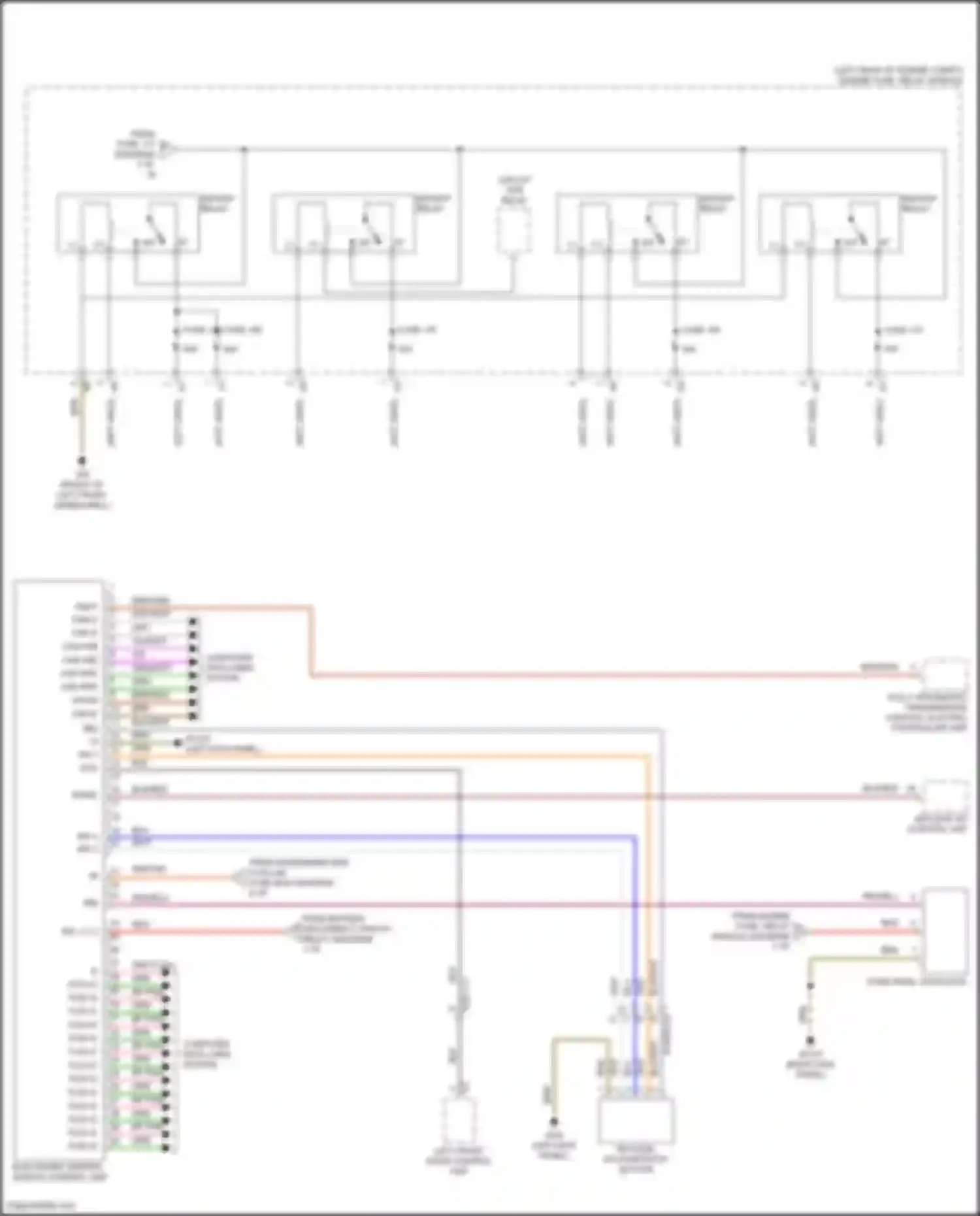 Wiring diagram org/ for Mercedes-Benz CLS-class AMG C257 facelift (2021-2024) (18 of 37)