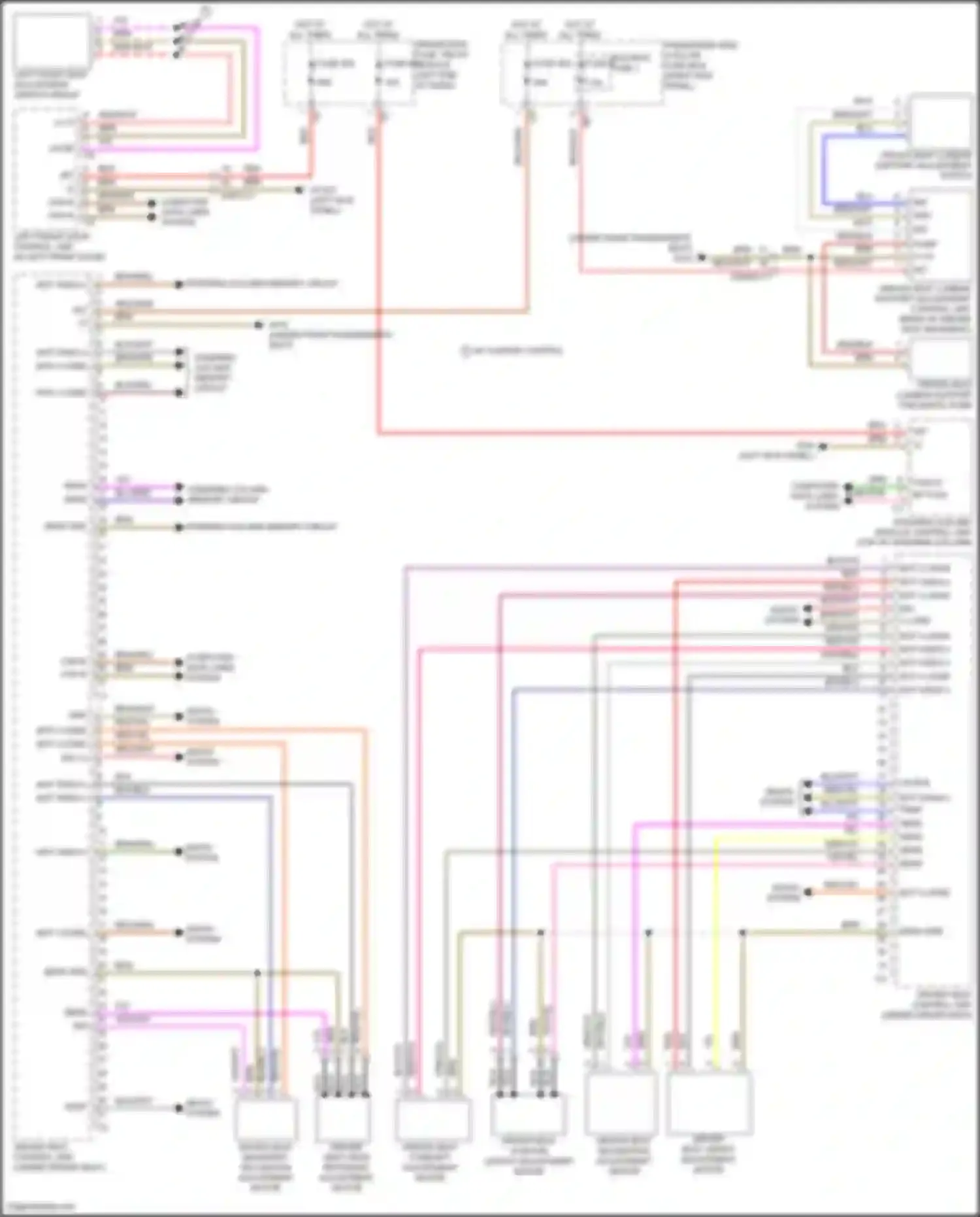 Wiring diagram red/yel for Mercedes-Benz CLS-class AMG C257 facelift (2021-2024) (31 of 63)