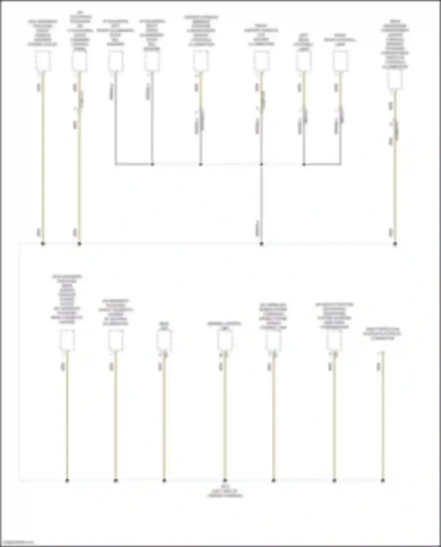 Wiring diagram theft detection system electrical connector for Mercedes-Benz CLS-class AMG C257 facelift (2021-2024) (3 of 4)