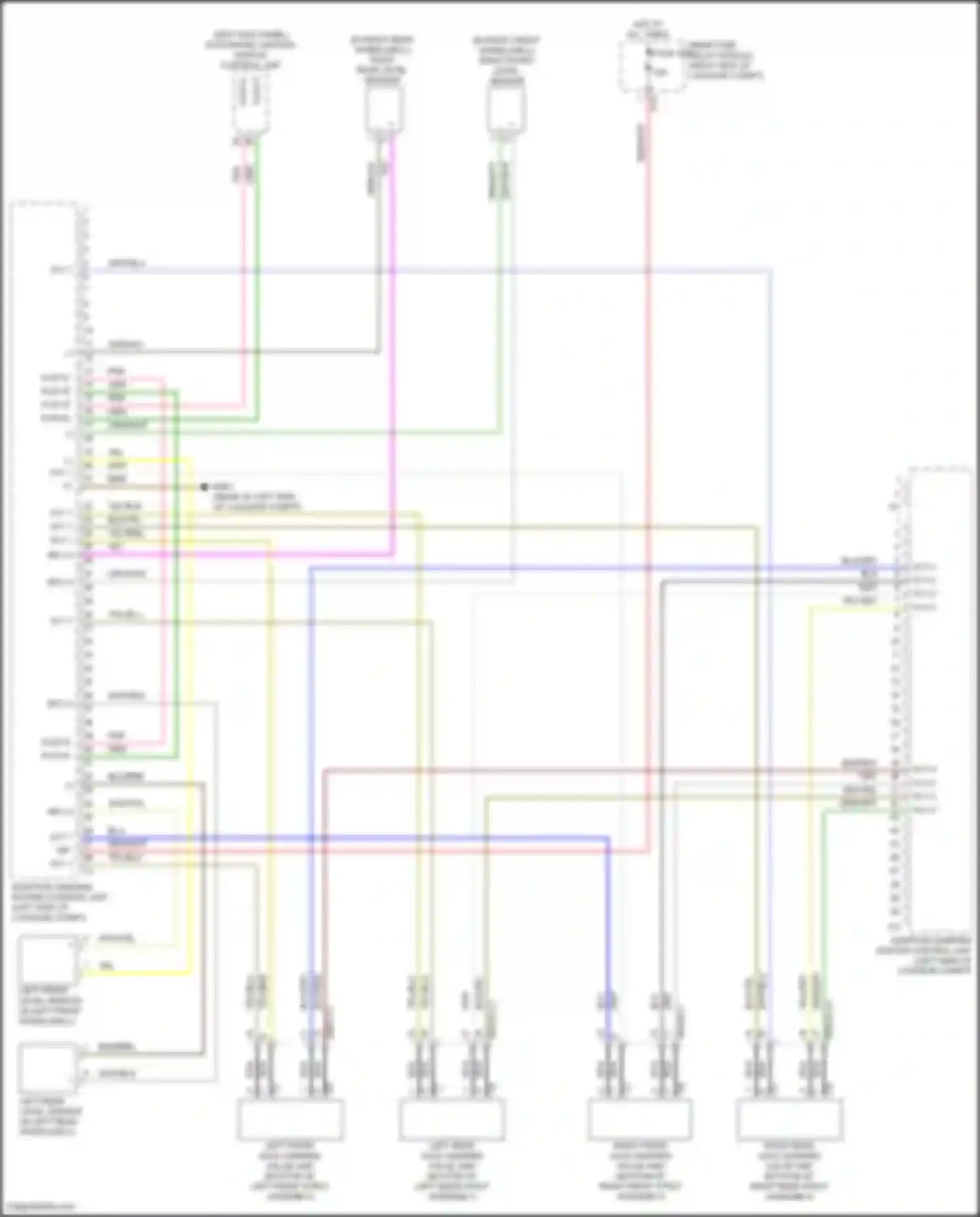 Wiring diagram yel/brn for Mercedes-Benz CLS-class AMG C257 facelift (2021-2024) (3 of 4)