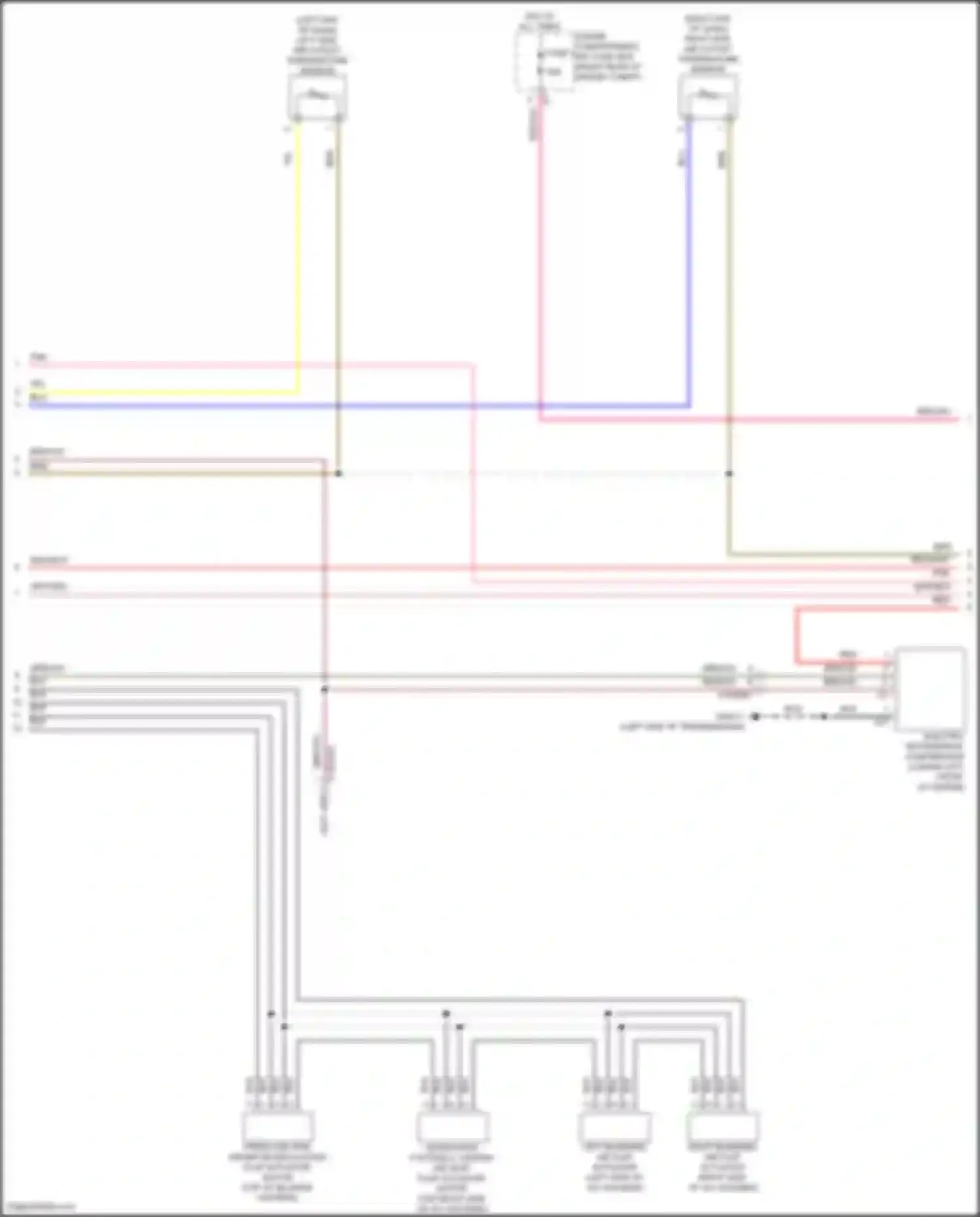 CLS-class Mercedes-Benz C257 facelift (2021-2024): Automatic a/c circuit (2 of 3)