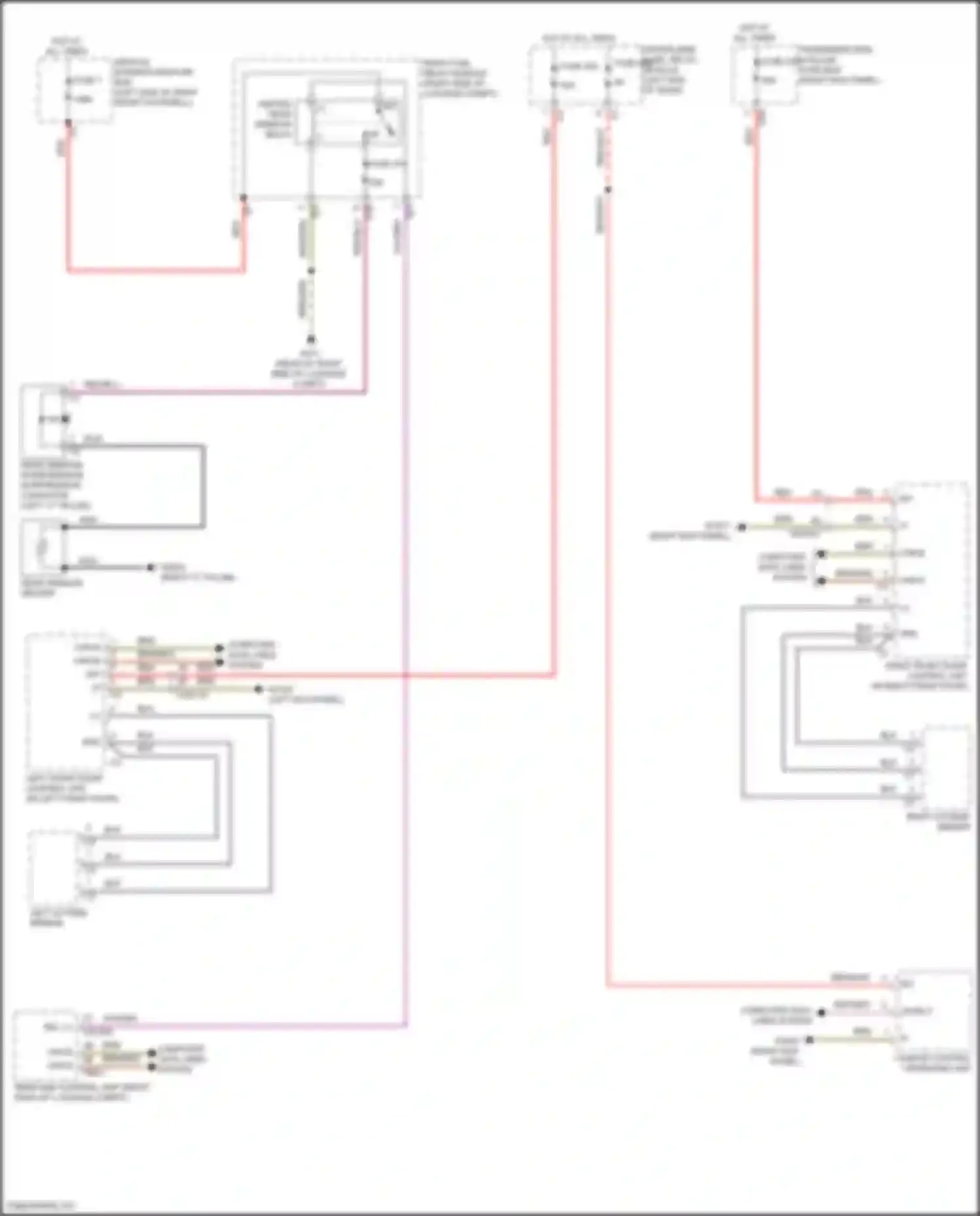 CLS-class Mercedes-Benz C257 facelift (2021-2024): Defoggers circuit