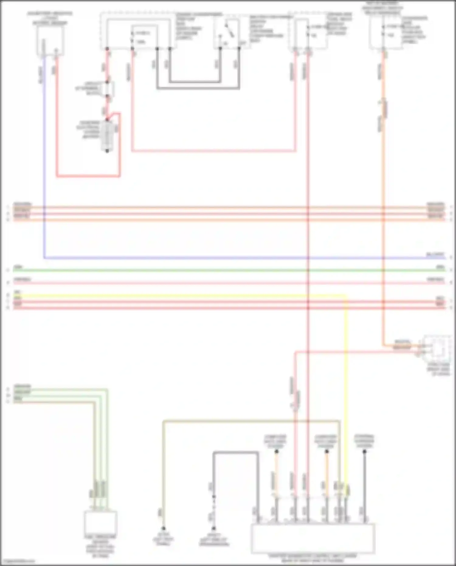 CLS-class Mercedes-Benz C257 facelift (2021-2024): Wiring diagram engine performance 3.0l turbo hybrid (2 of 9)