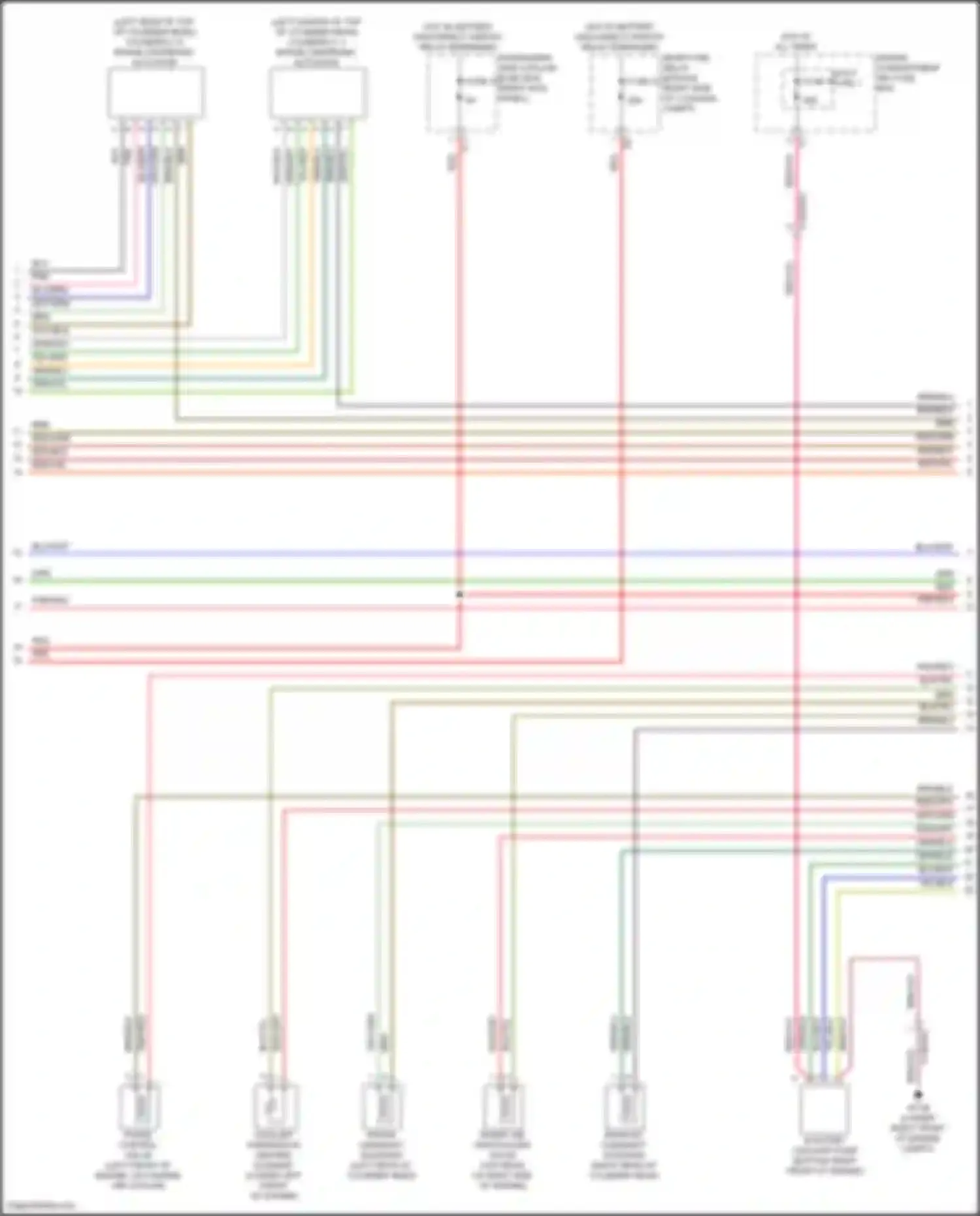 CLS-class Mercedes-Benz C257 facelift (2021-2024): Wiring diagram engine performance 3.0l turbo hybrid (4 of 9)