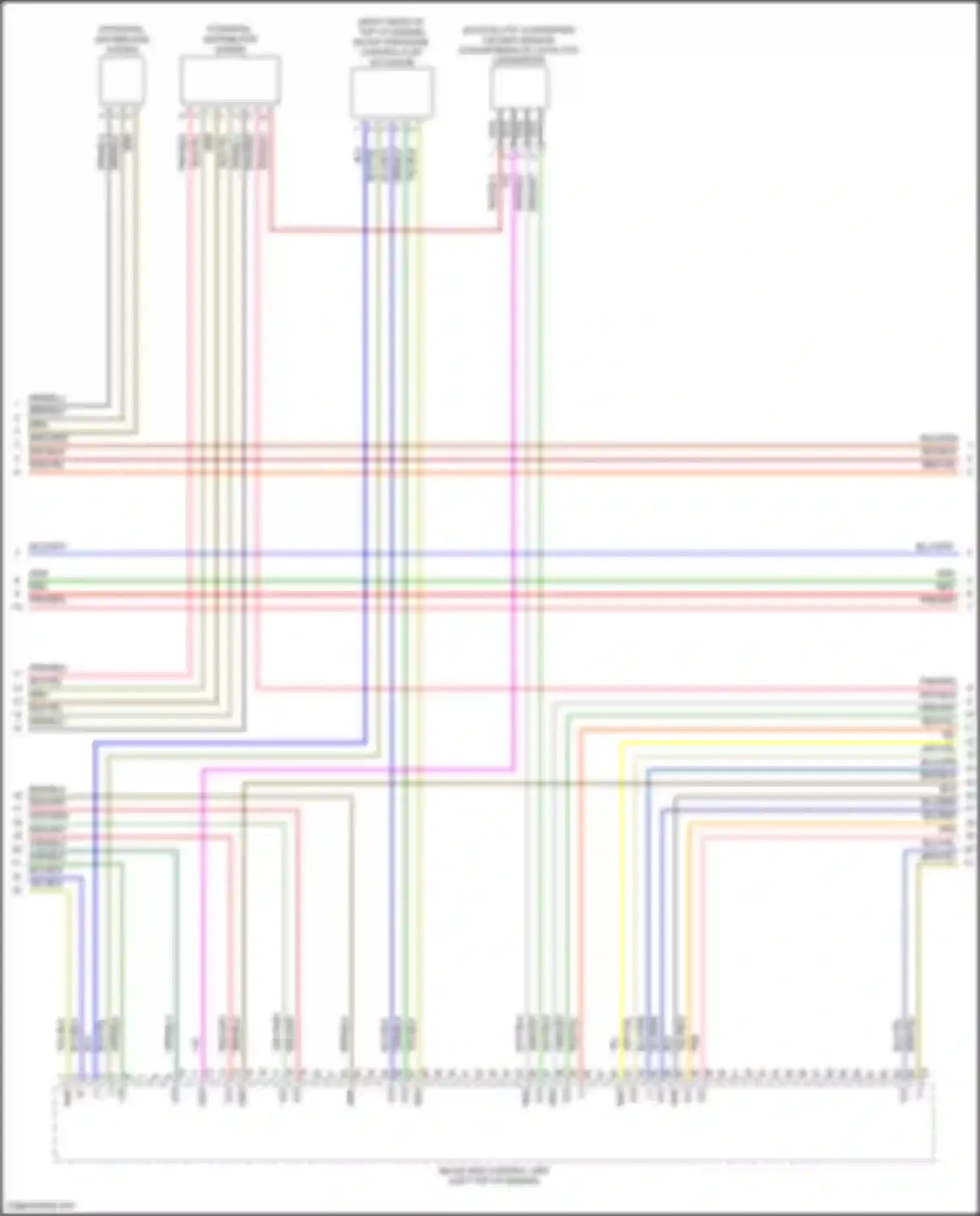 CLS-class Mercedes-Benz C257 facelift (2021-2024): Wiring diagram engine performance 3.0l turbo hybrid (5 of 9)