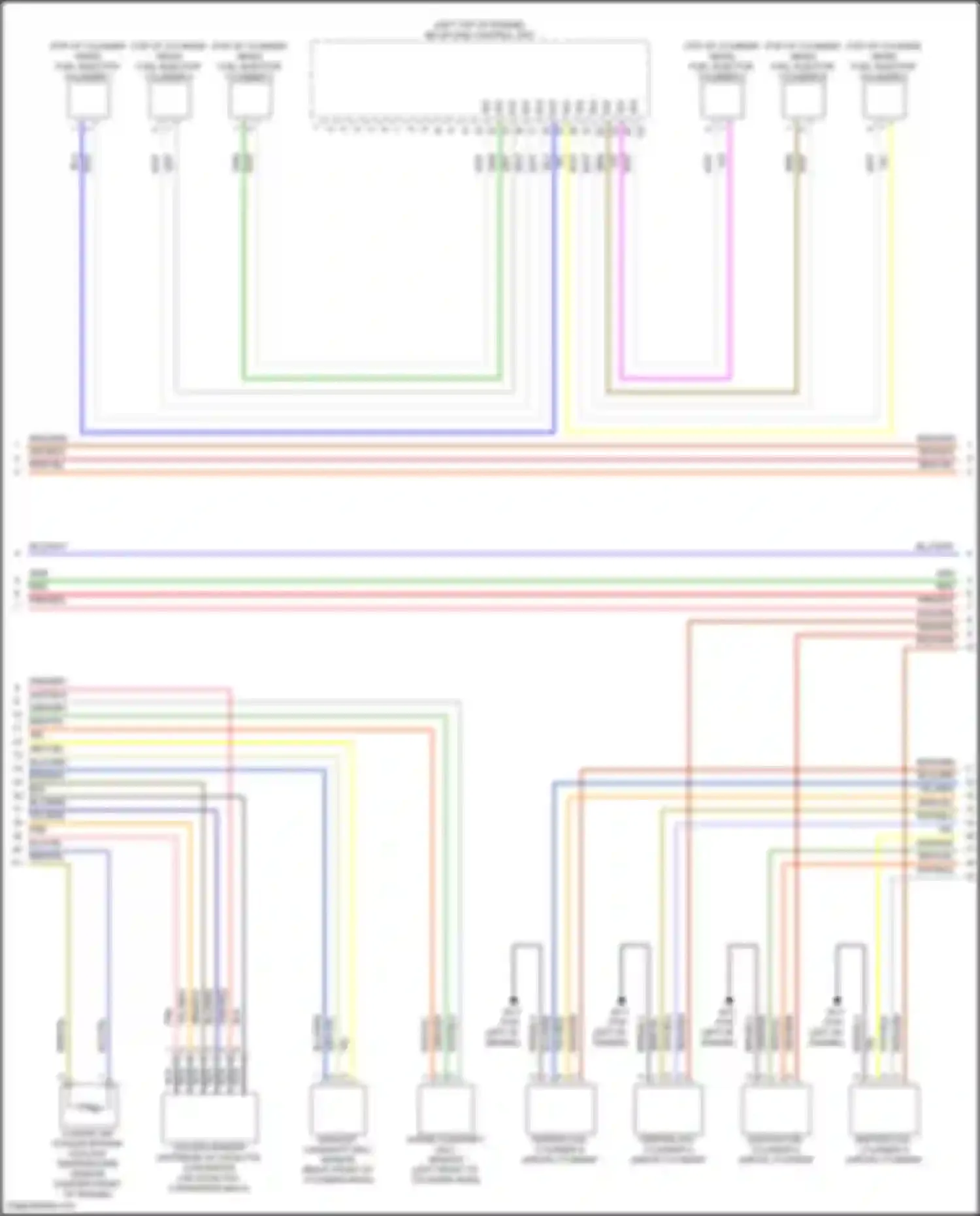 CLS-class Mercedes-Benz C257 facelift (2021-2024): Wiring diagram engine performance 3.0l turbo hybrid (6 of 9)
