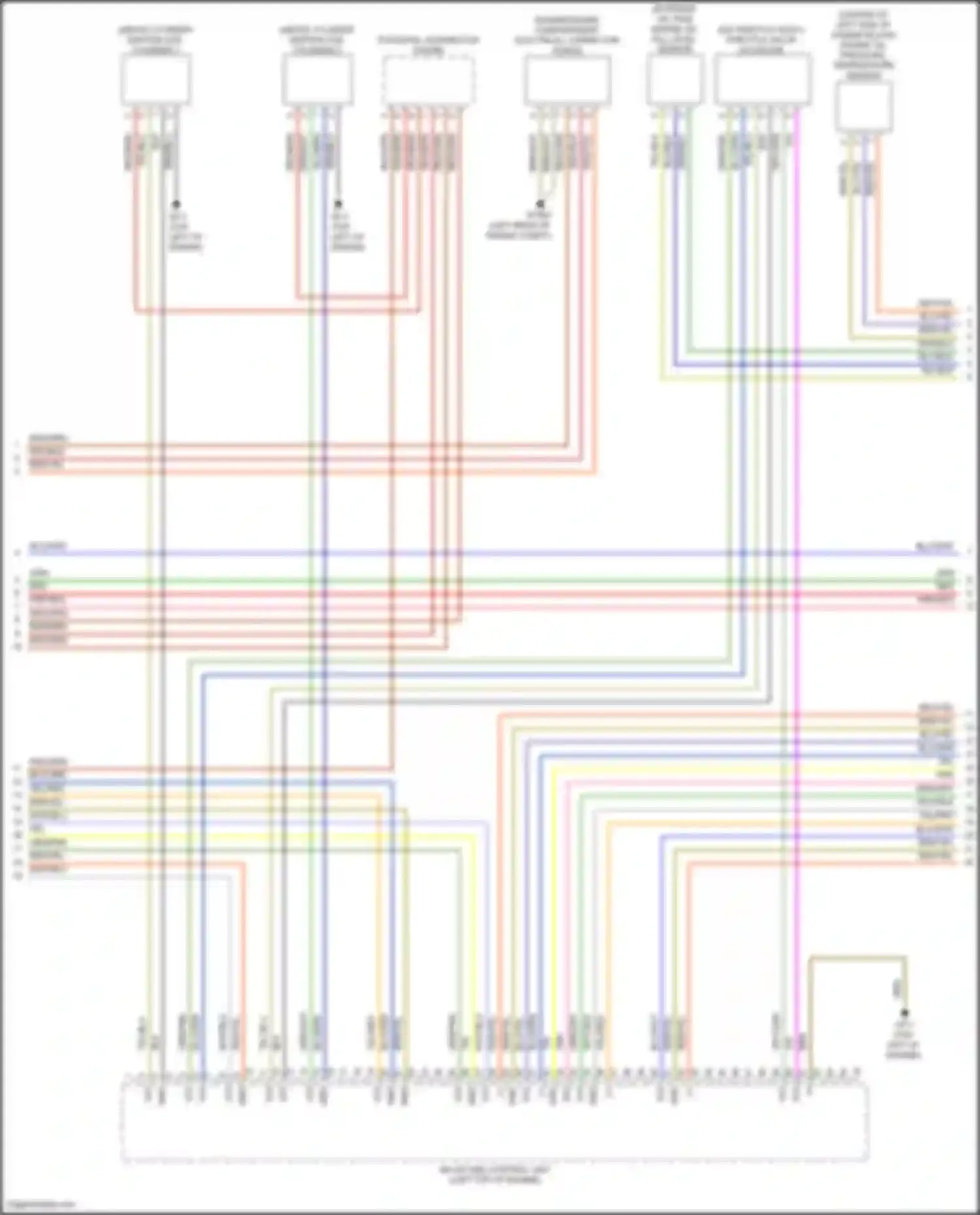 CLS-class Mercedes-Benz C257 facelift (2021-2024): Wiring diagram engine performance 3.0l turbo hybrid (7 of 9)