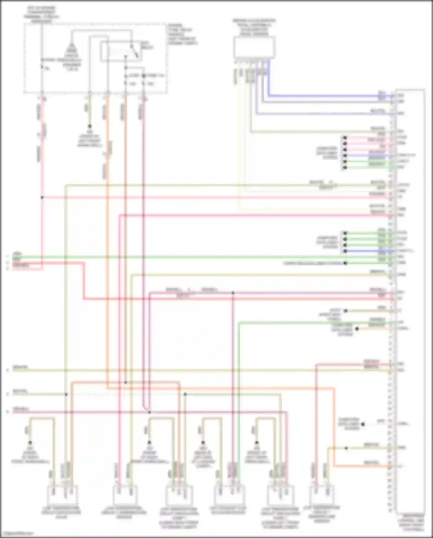 CLS-class Mercedes-Benz C257 facelift (2021-2024): Wiring diagram engine performance 3.0l turbo hybrid (9 of 9)