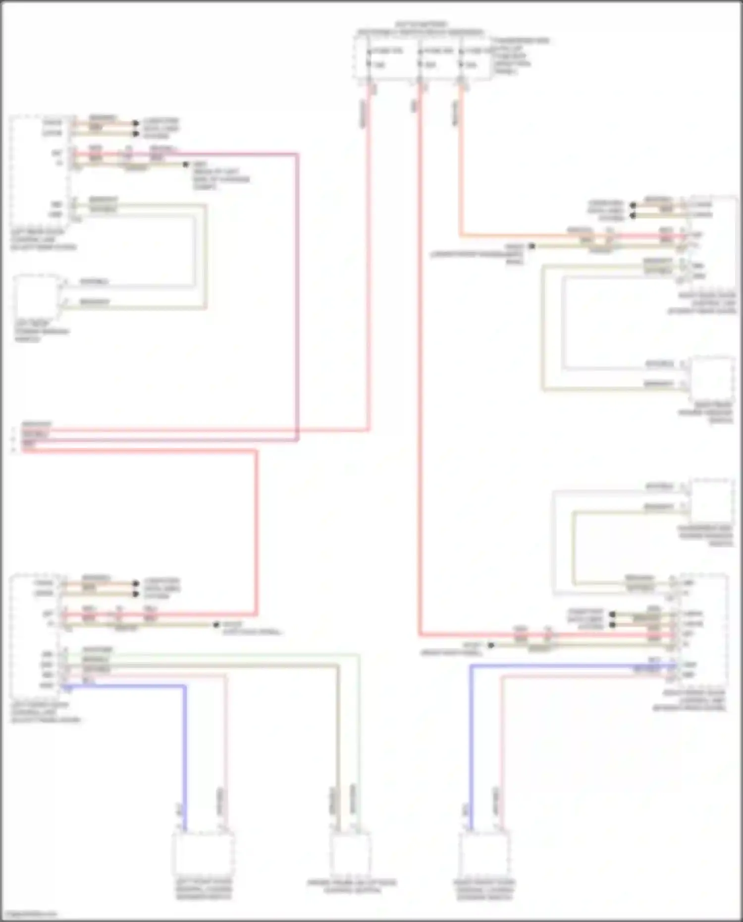 CLS-class Mercedes-Benz C257 facelift (2021-2024): Instrument illumination circuit (2 of 2)