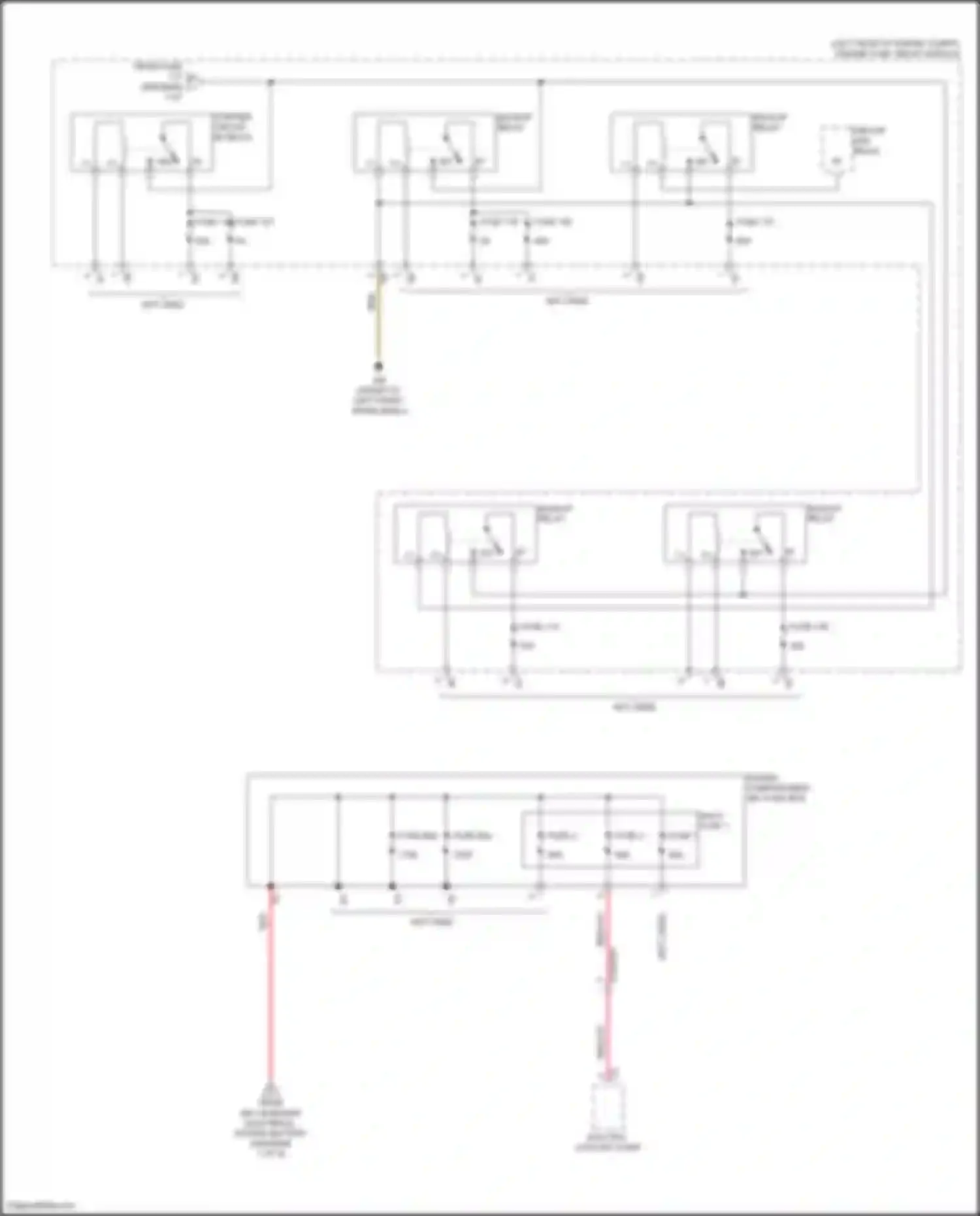 CLS-class Mercedes-Benz C257 facelift (2021-2024): Power distribution circuit (4 of 9)