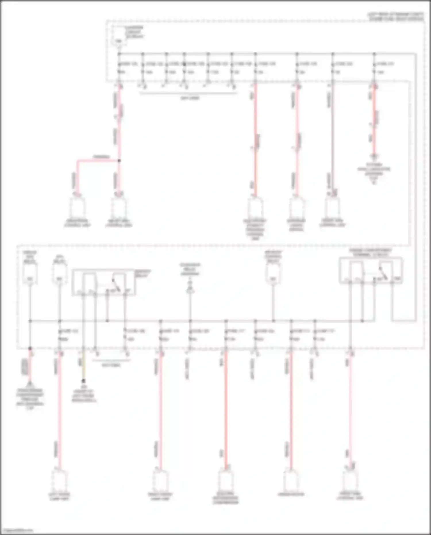 CLS-class Mercedes-Benz C257 facelift (2021-2024): Power distribution circuit (7 of 9)
