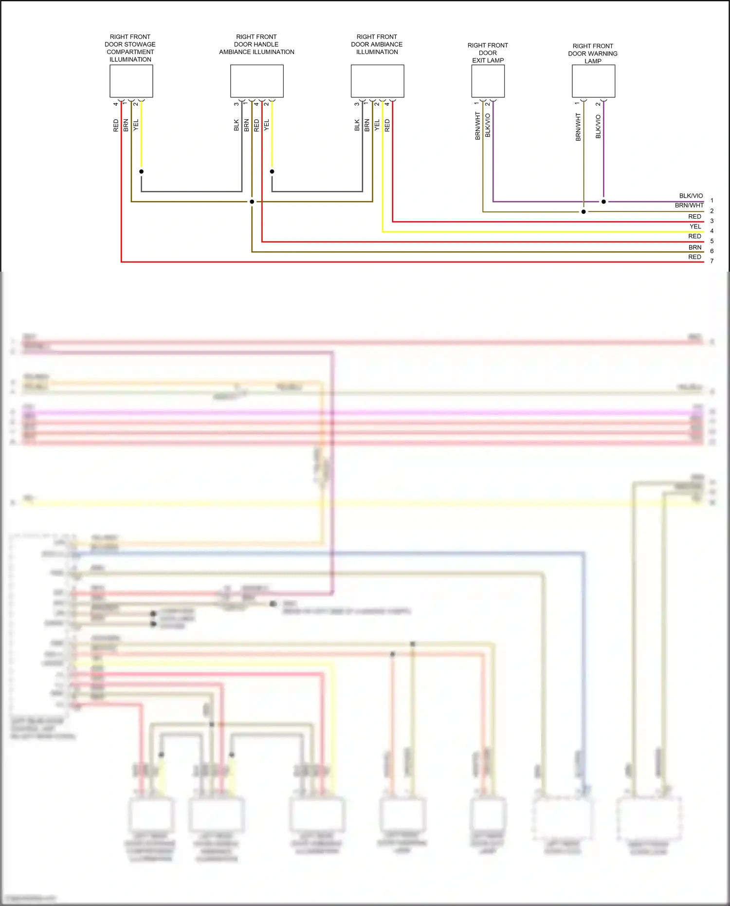 Wiring diagram computer data lines system for Mercedes-Benz CLS-class C257 facelift (2021-2024) (36 of 82)