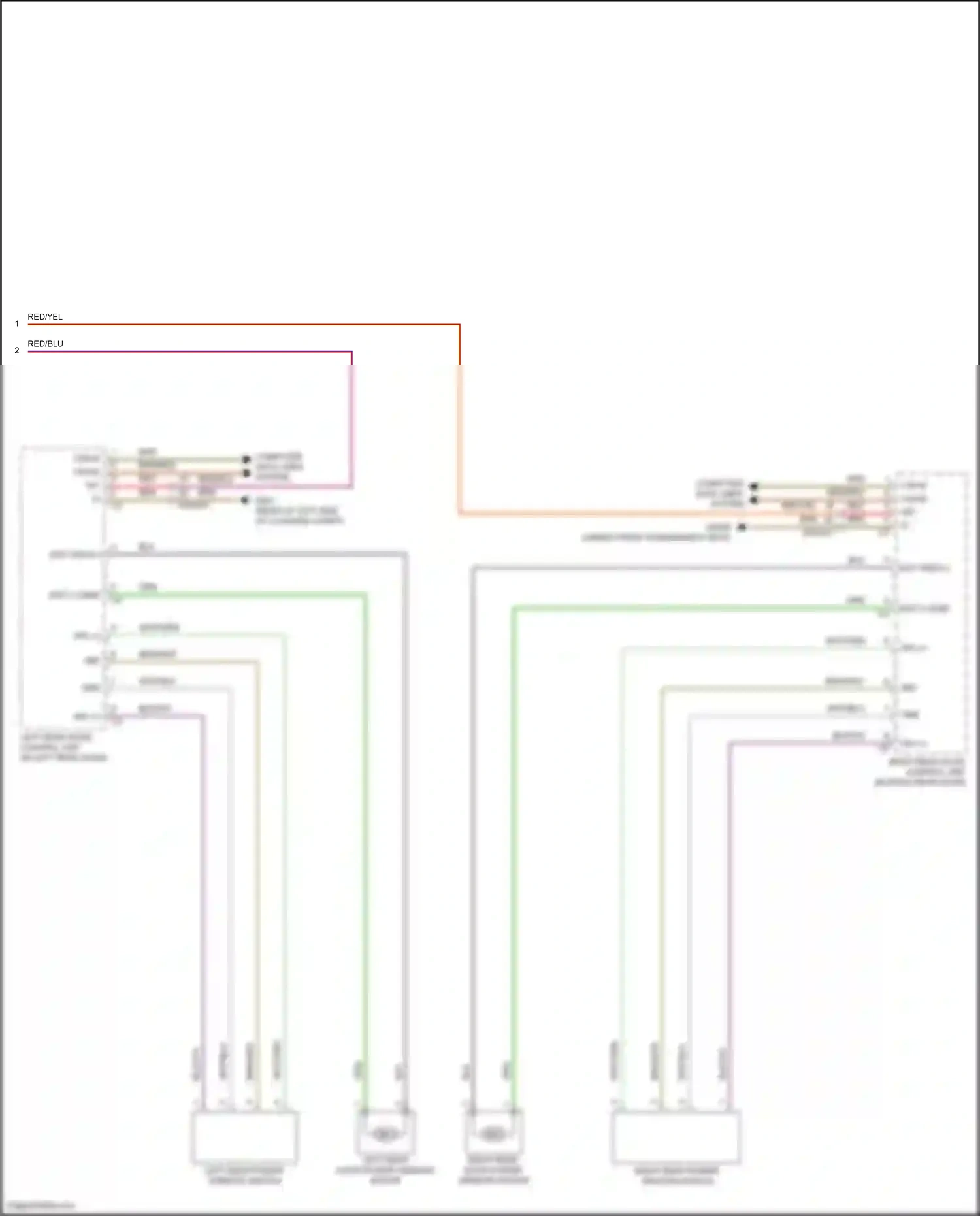 Wiring diagram computer data lines system for Mercedes-Benz CLS-class C257 facelift (2021-2024) (76 of 82)