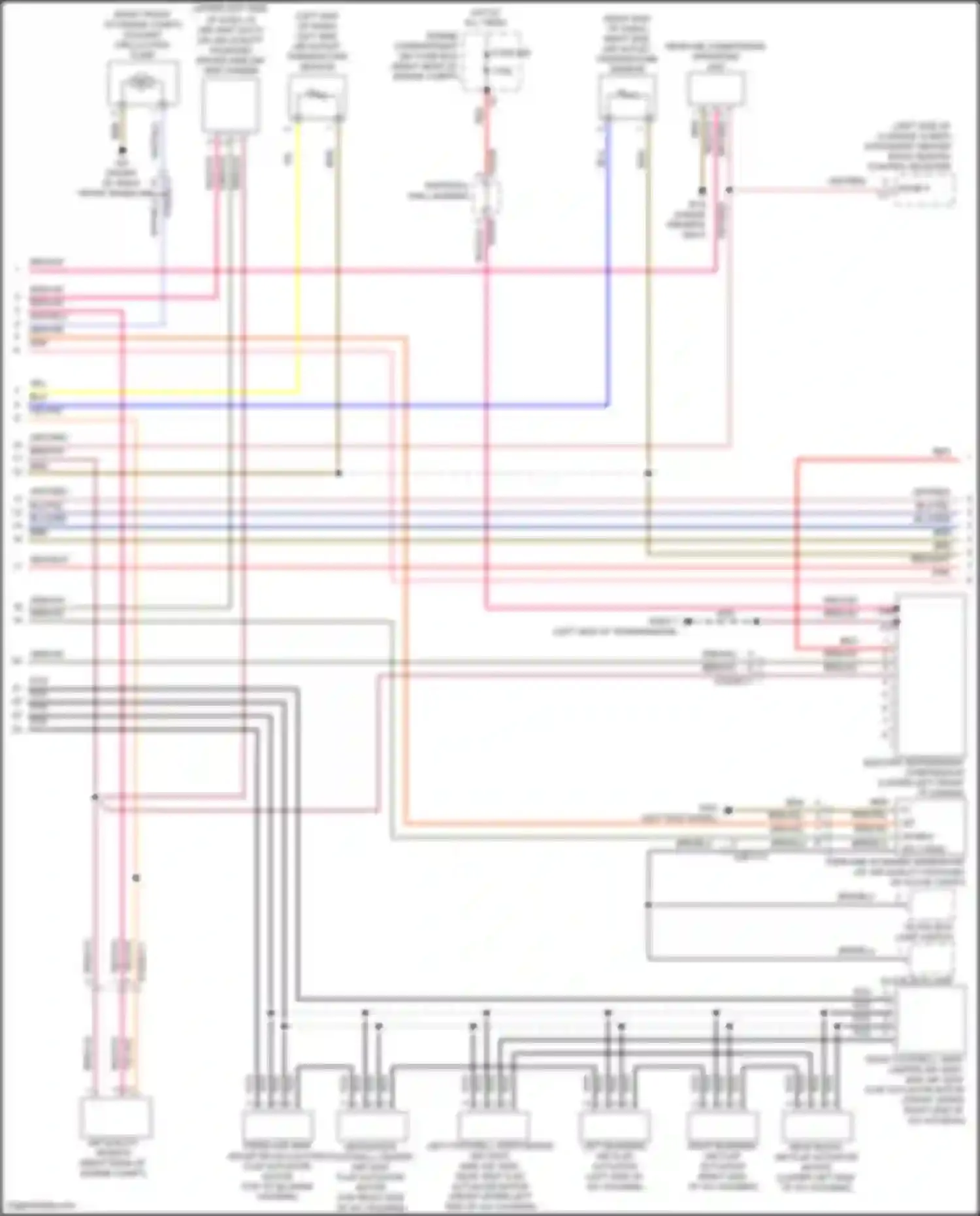 CLS-class Mercedes-Benz C257 (2017-2021): Automatic a/c circuit (2 of 3)