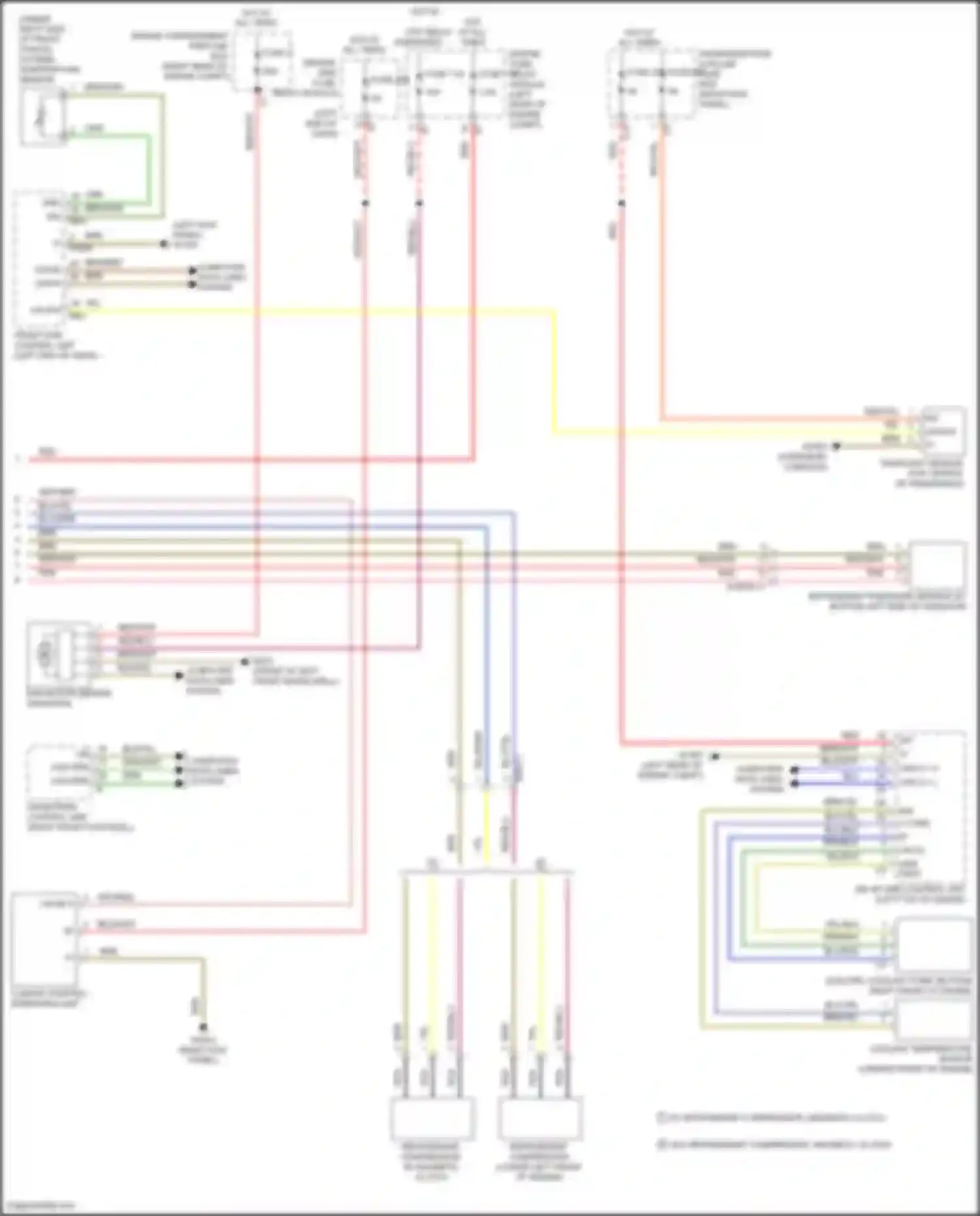 CLS-class Mercedes-Benz C257 (2017-2021): Automatic a/c circuit (3 of 3)