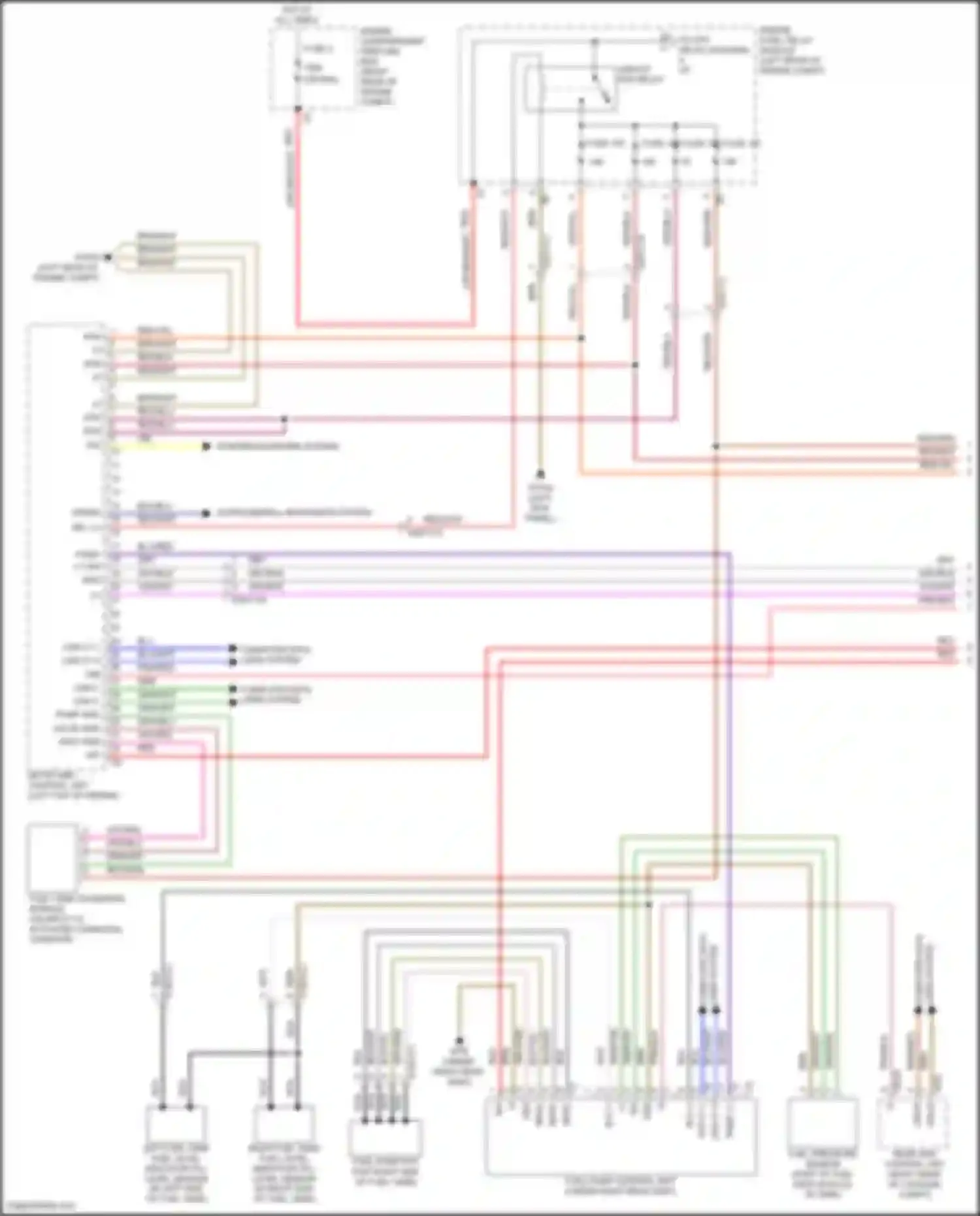 CLS-class Mercedes-Benz C257 (2017-2021): Wiring diagram engine performance 3.0l turbo (1 of 9)