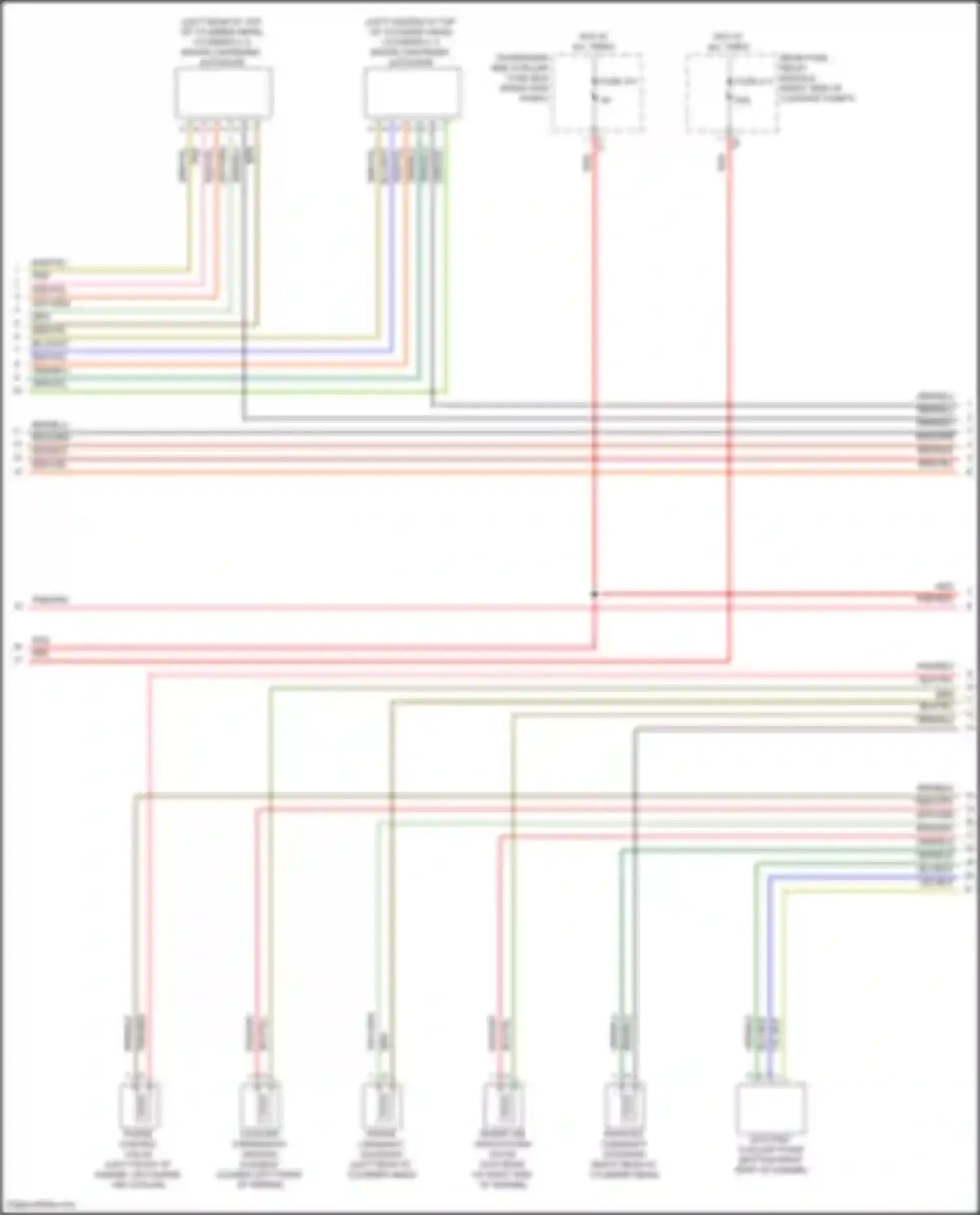 CLS-class Mercedes-Benz C257 (2017-2021): Wiring diagram engine performance 3.0l turbo (3 of 9)
