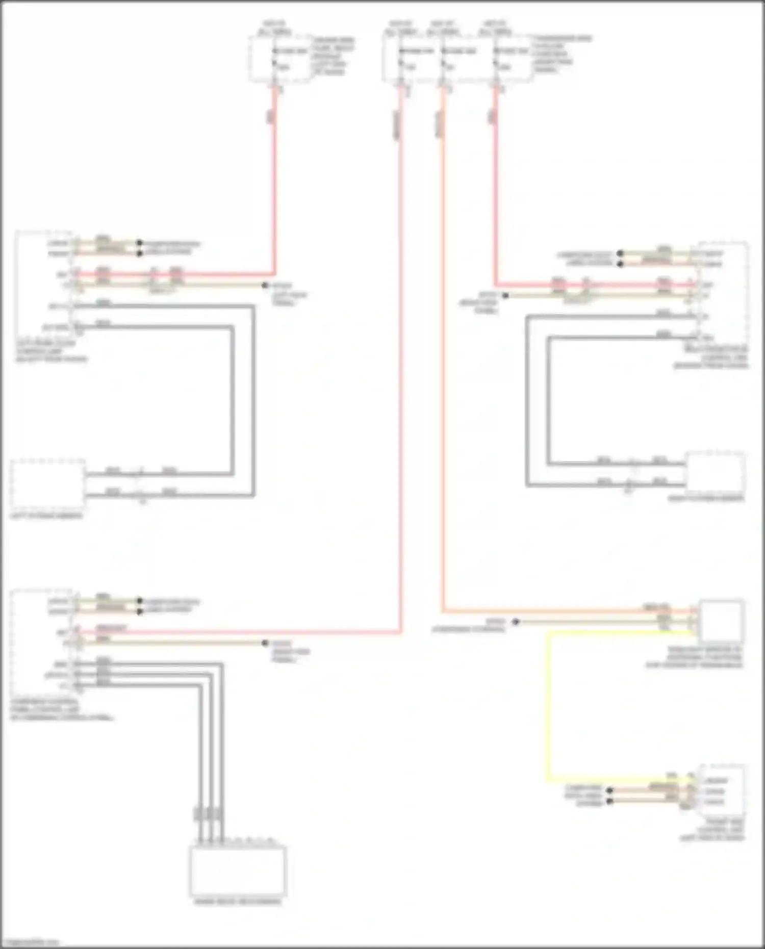 CLS-class Mercedes-Benz C257 (2017-2021): Automatic day/night mirror circuit