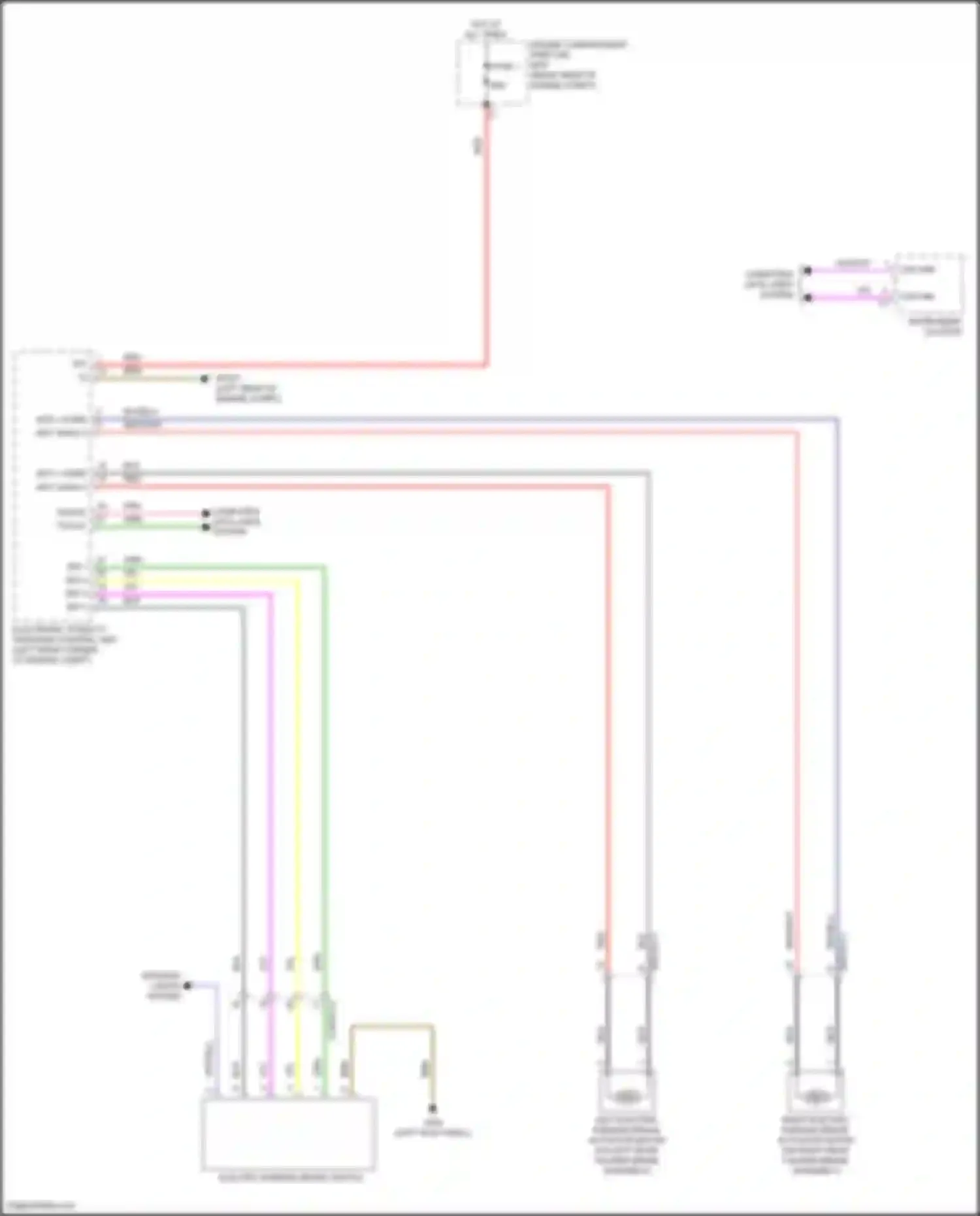 CLS-class Mercedes-Benz C257 (2017-2021): Shift interlock circuit