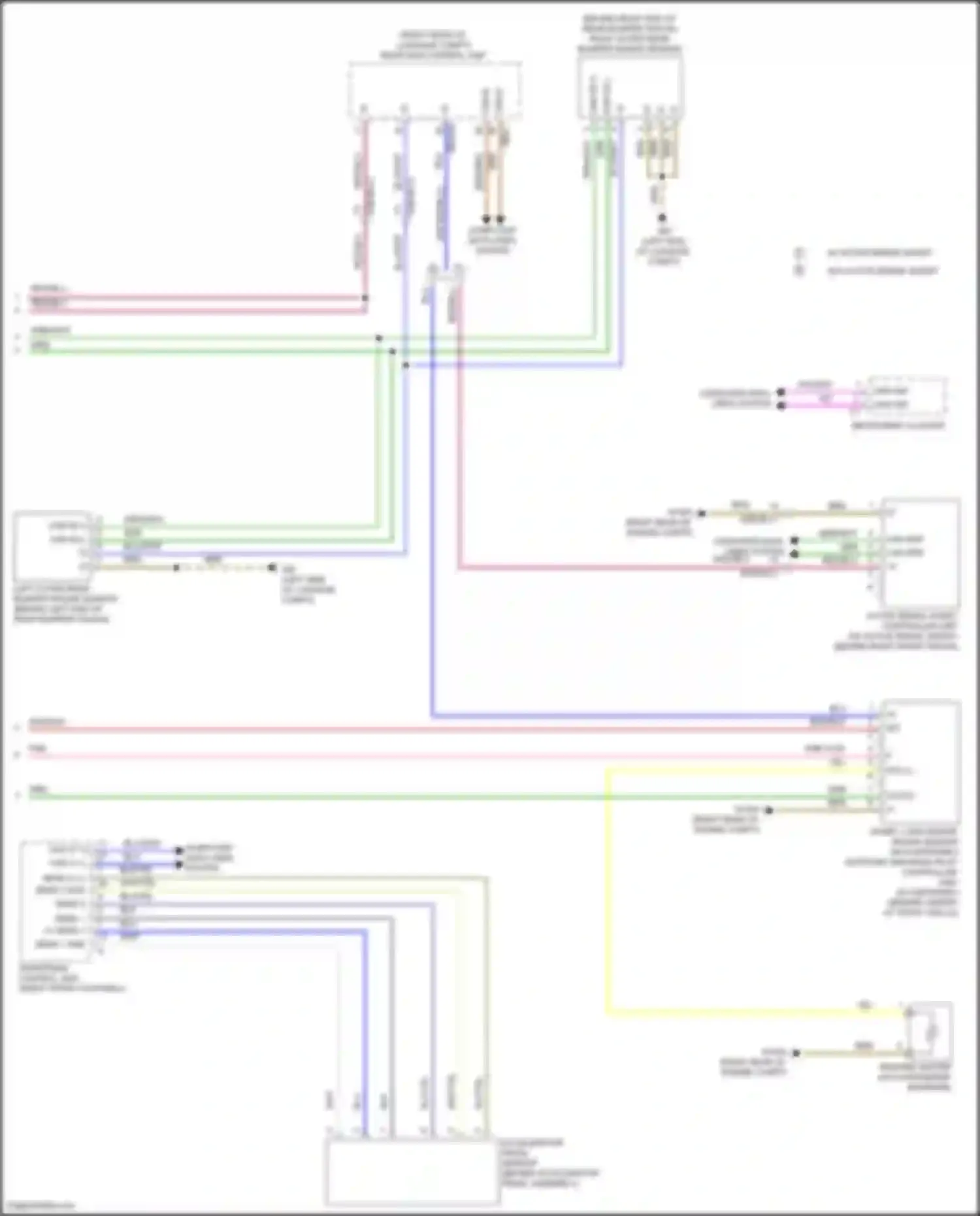 Wiring diagram blk for Mercedes-Benz CLS-class C257 (2017-2021) (6 of 84)