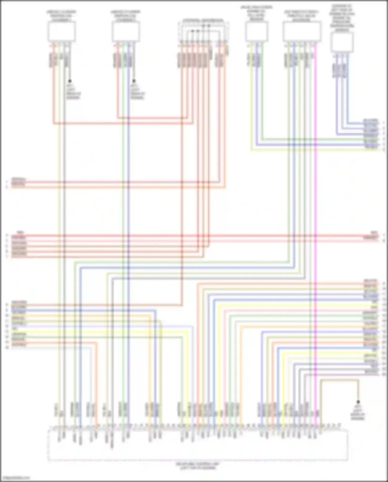 Wiring diagram blk for Mercedes-Benz CLS-class C257 (2017-2021) (79 of 84)