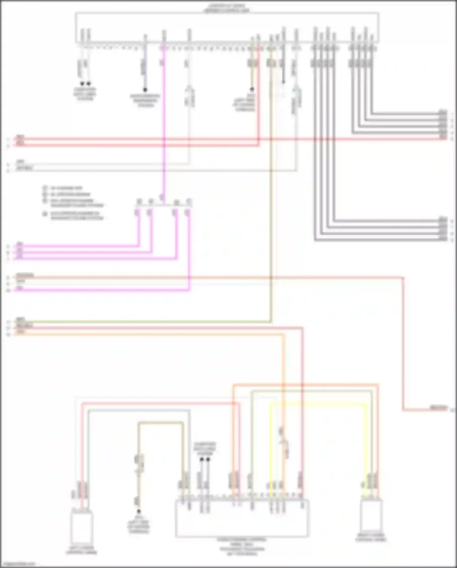 Wiring diagram can a h for Mercedes-Benz CLS-class C257 (2017-2021)