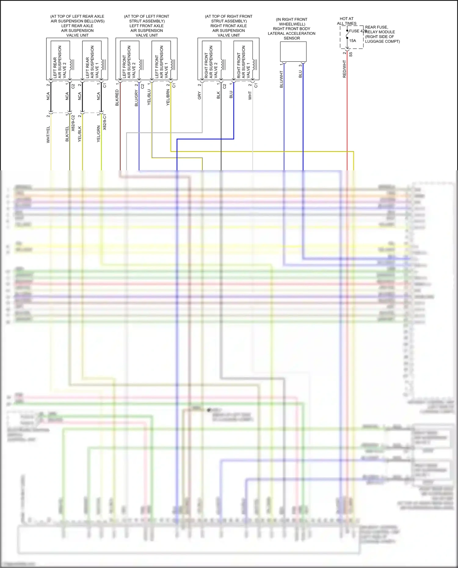 Wiring diagram flex e bm pnk flex e bp for Mercedes-Benz CLS-class C257 (2017-2021) (1 of 1)