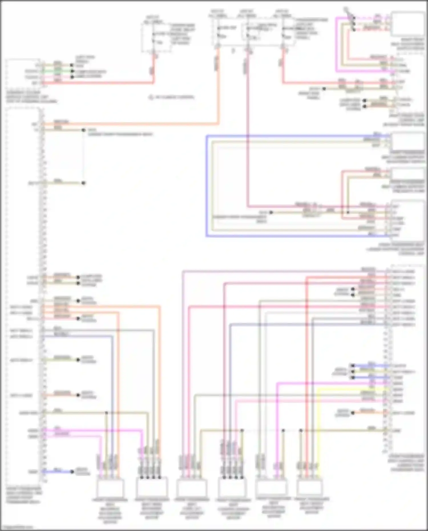 Wiring diagram flex-e bm for Mercedes-Benz CLS-class C257 (2017-2021) (15 of 23)