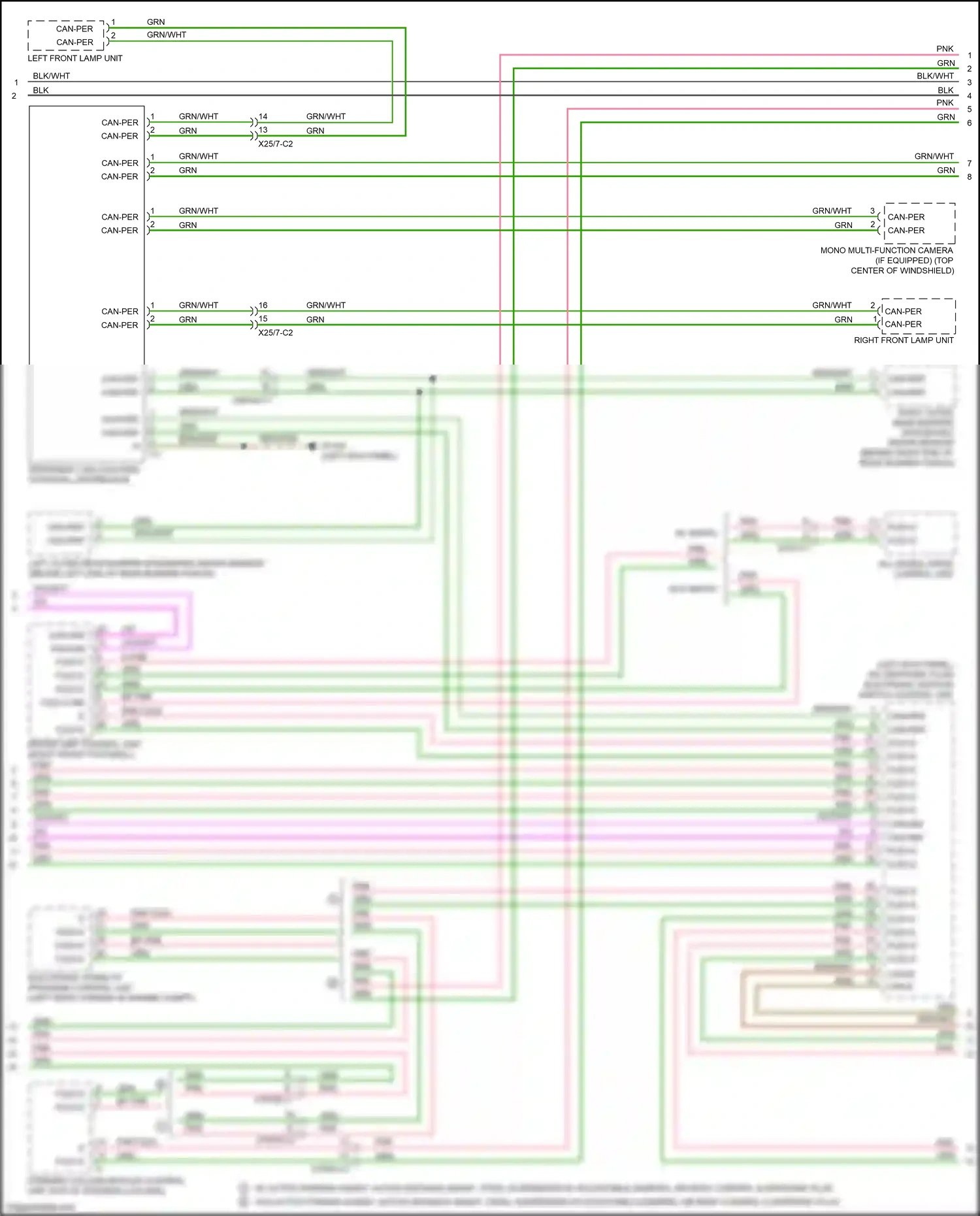 Wiring diagram flex-e bp pnk flex-e bm pnk flex-e bm for Mercedes-Benz CLS-class C257 (2017-2021) (1 of 1)