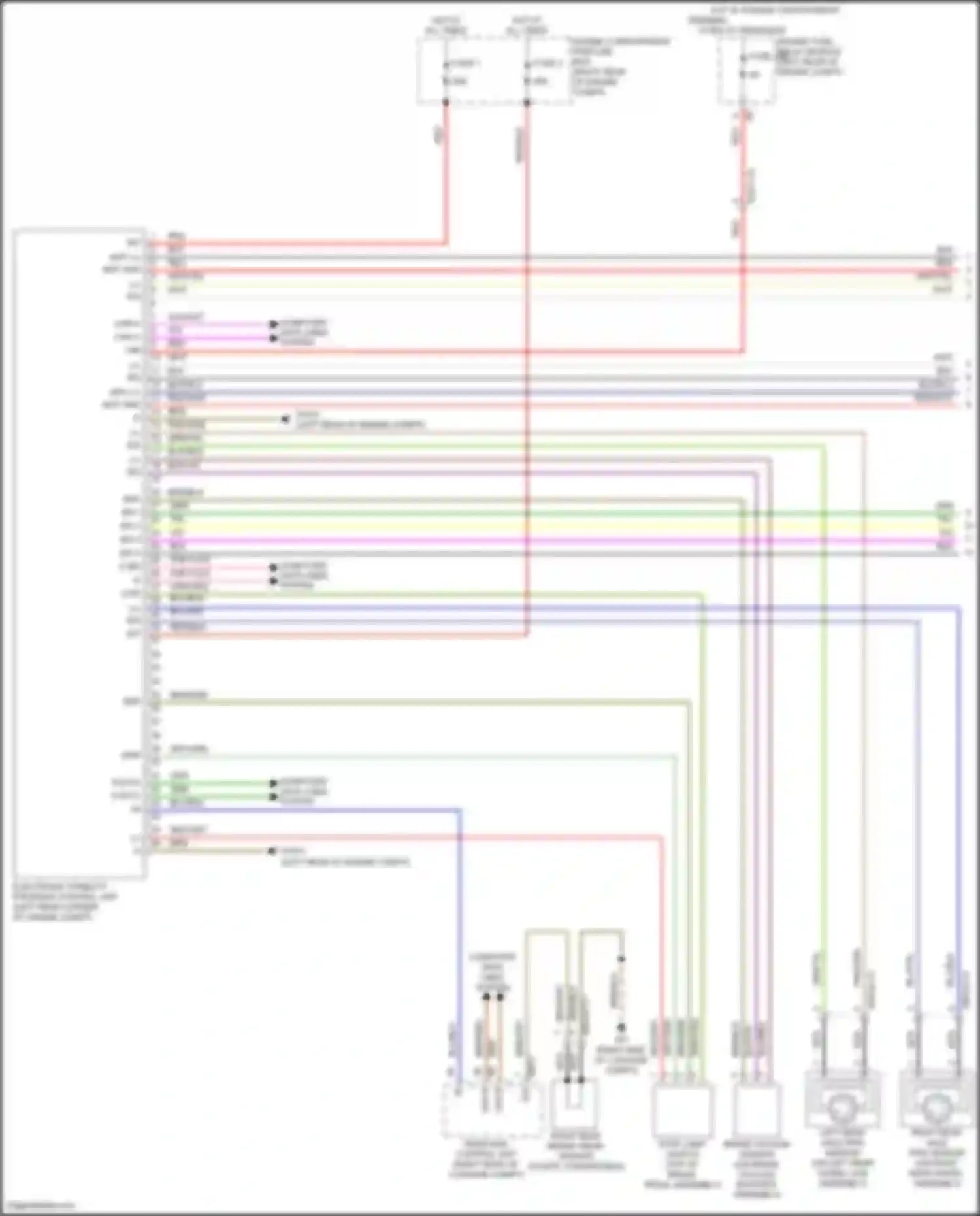 Wiring diagram fuse 2 for Mercedes-Benz CLS-class C257 (2017-2021) (1 of 9)