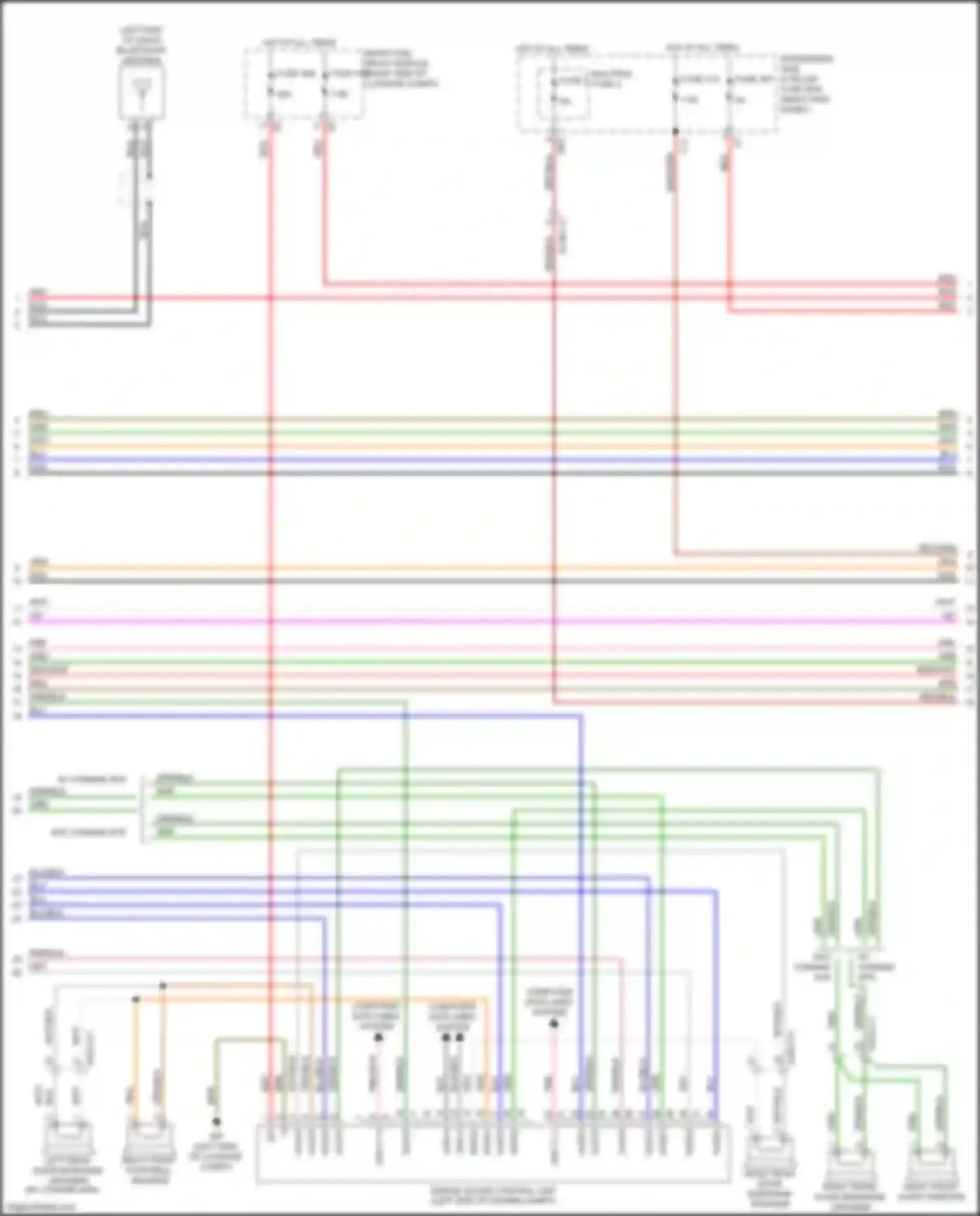 Wiring diagram can a h for Mercedes-Benz CLS-class C257 (2017-2021)