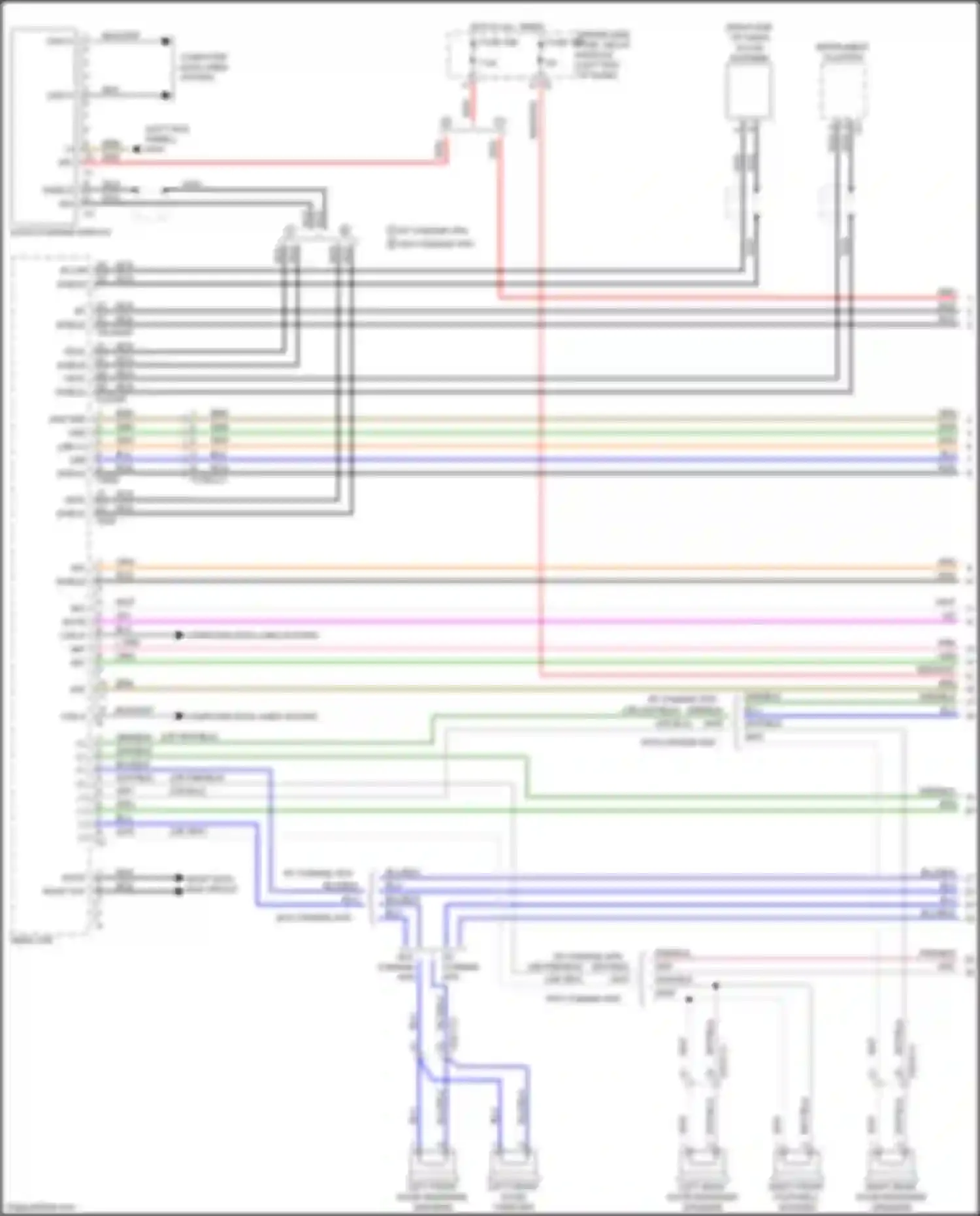 Wiring diagram can a h for Mercedes-Benz CLS-class C257 (2017-2021)