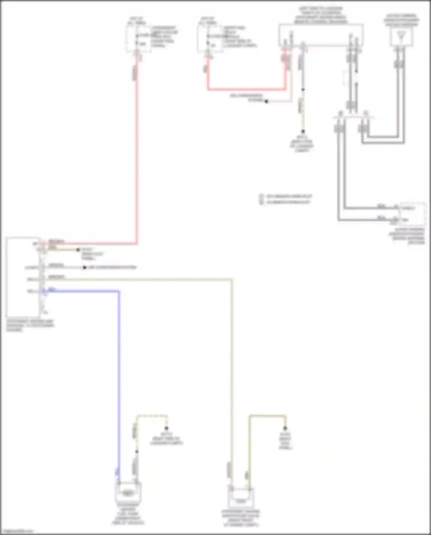 Wiring diagram fuse 416 for Mercedes-Benz CLS-class C257 (2017-2021)